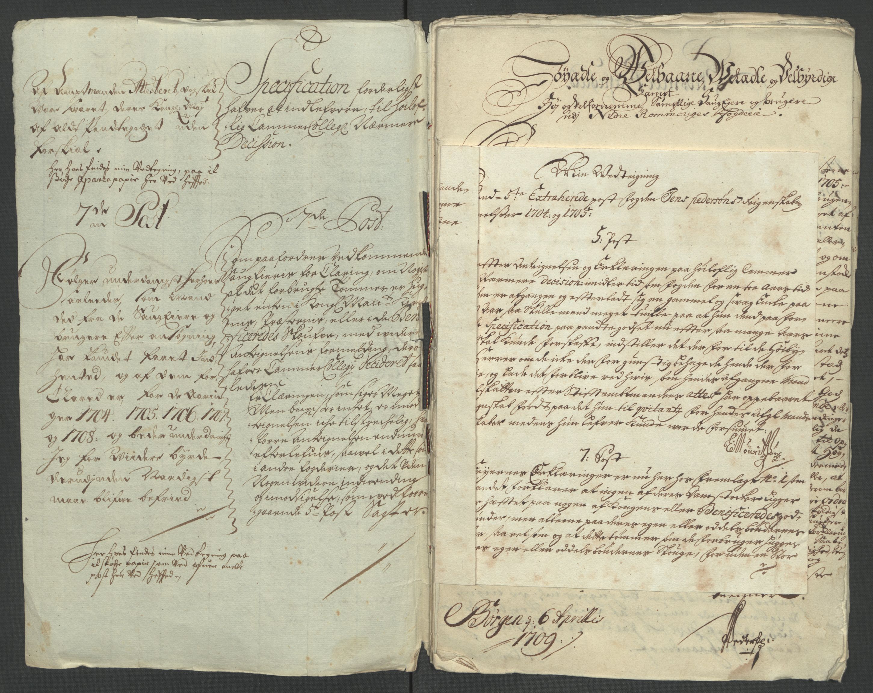 Rentekammeret inntil 1814, Reviderte regnskaper, Fogderegnskap, AV/RA-EA-4092/R11/L0589: Fogderegnskap Nedre Romerike, 1705, p. 201