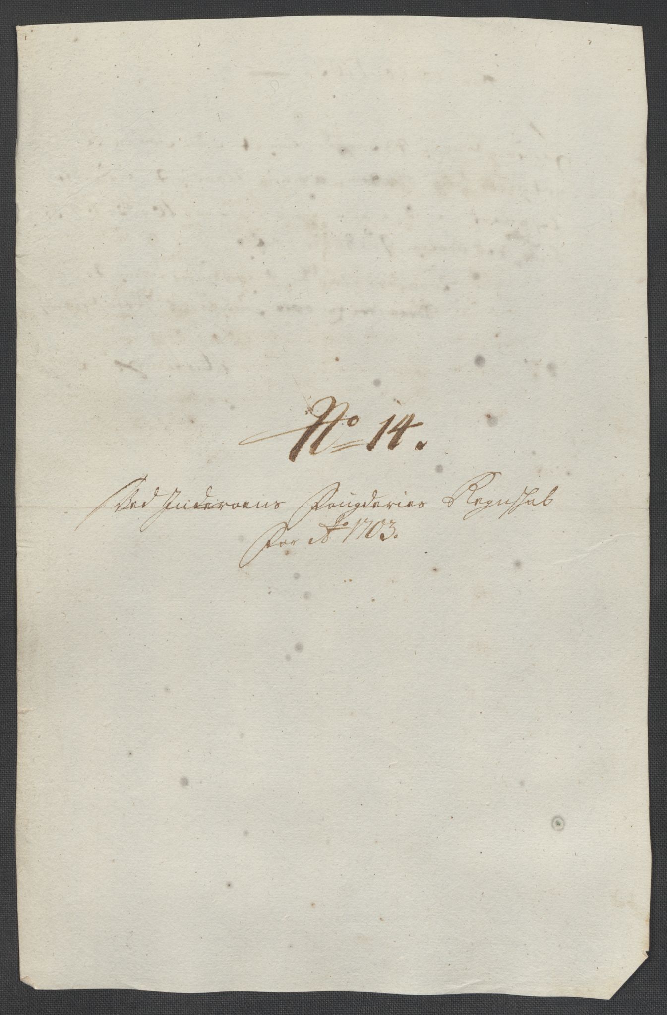 Rentekammeret inntil 1814, Reviderte regnskaper, Fogderegnskap, RA/EA-4092/R63/L4313: Fogderegnskap Inderøy, 1703-1704, p. 231