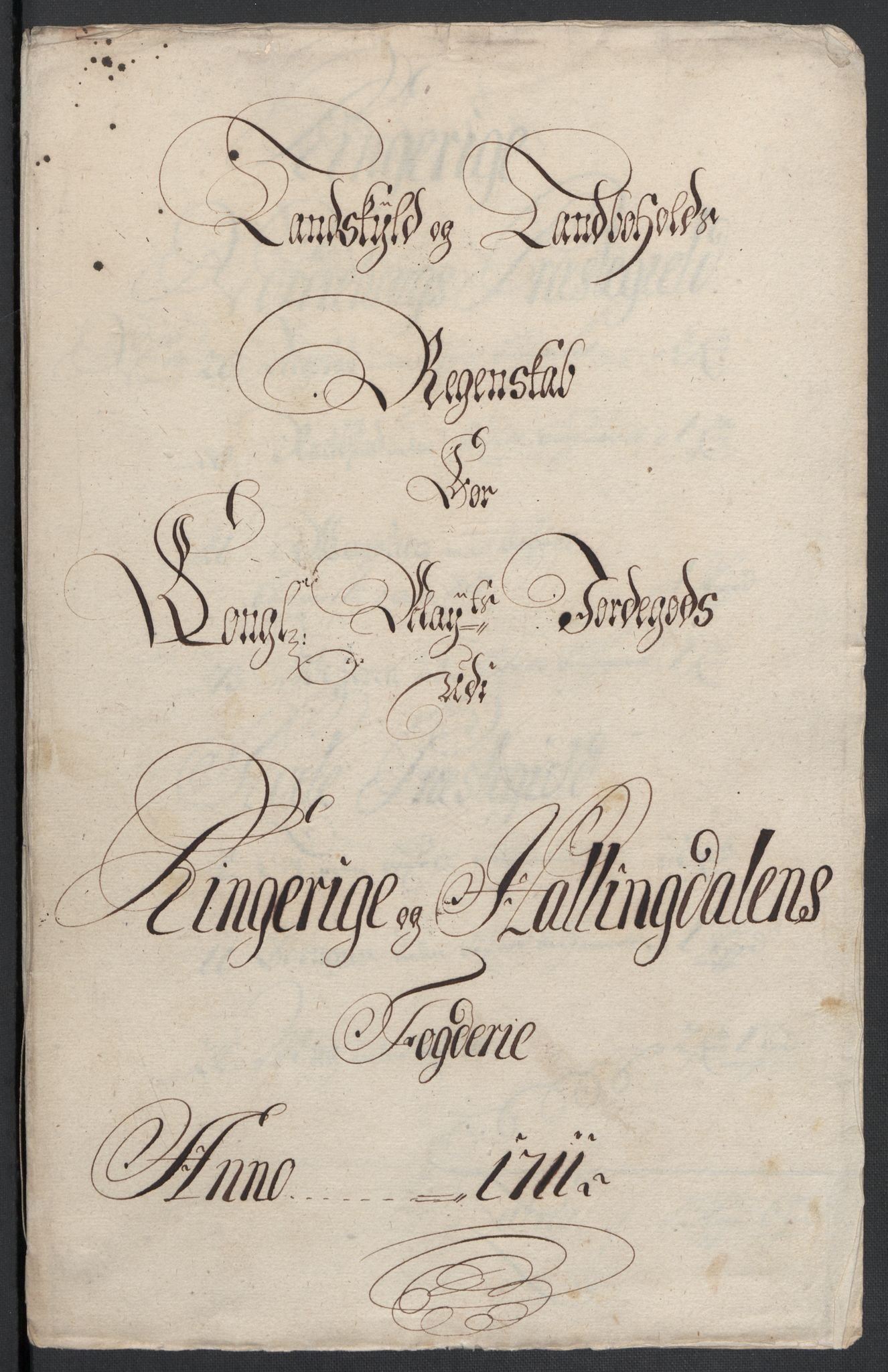 Rentekammeret inntil 1814, Reviderte regnskaper, Fogderegnskap, AV/RA-EA-4092/R23/L1469: Fogderegnskap Ringerike og Hallingdal, 1711, p. 17