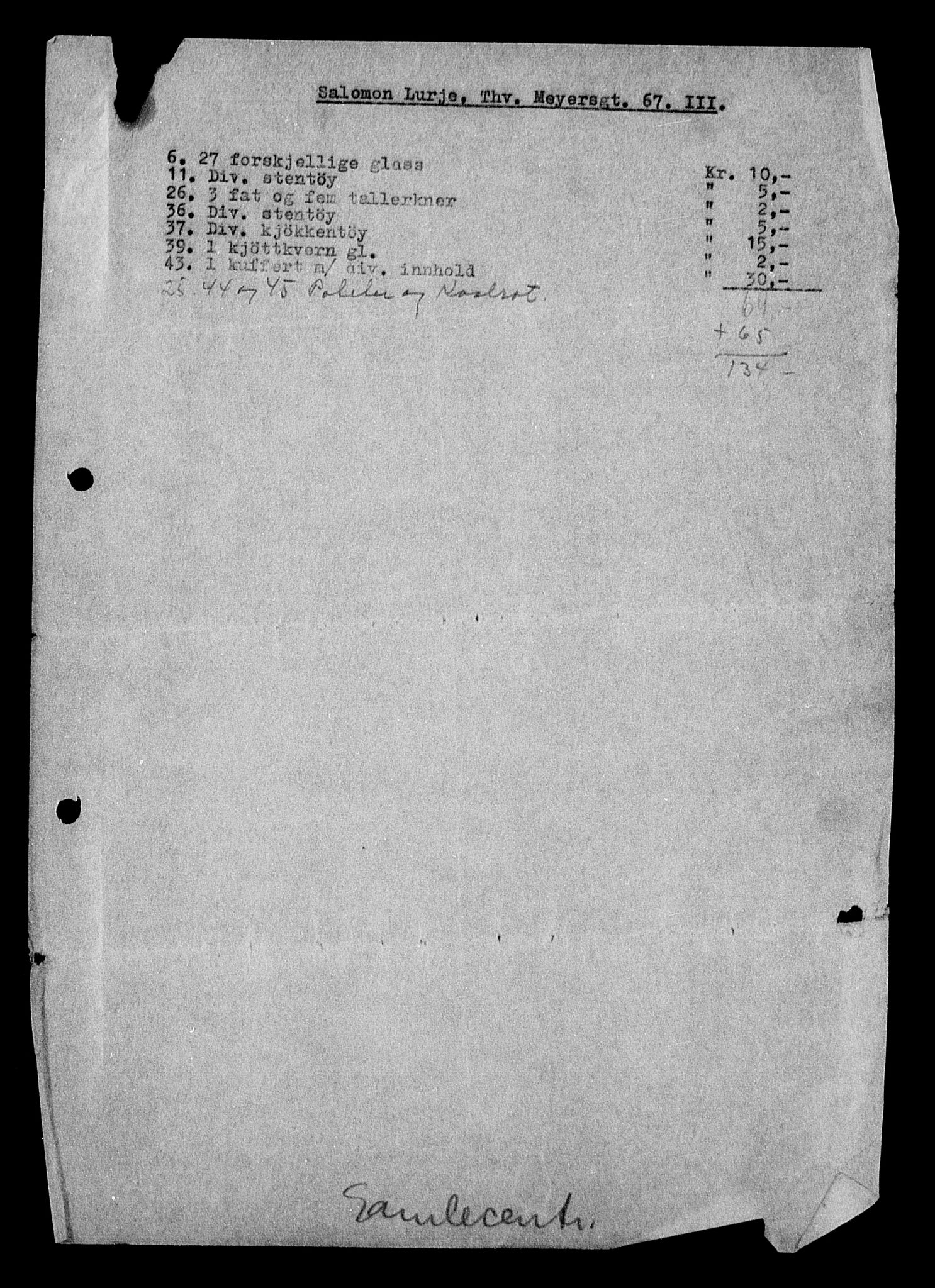 Justisdepartementet, Tilbakeføringskontoret for inndratte formuer, AV/RA-S-1564/H/Hc/Hcc/L0960: --, 1945-1947, p. 524