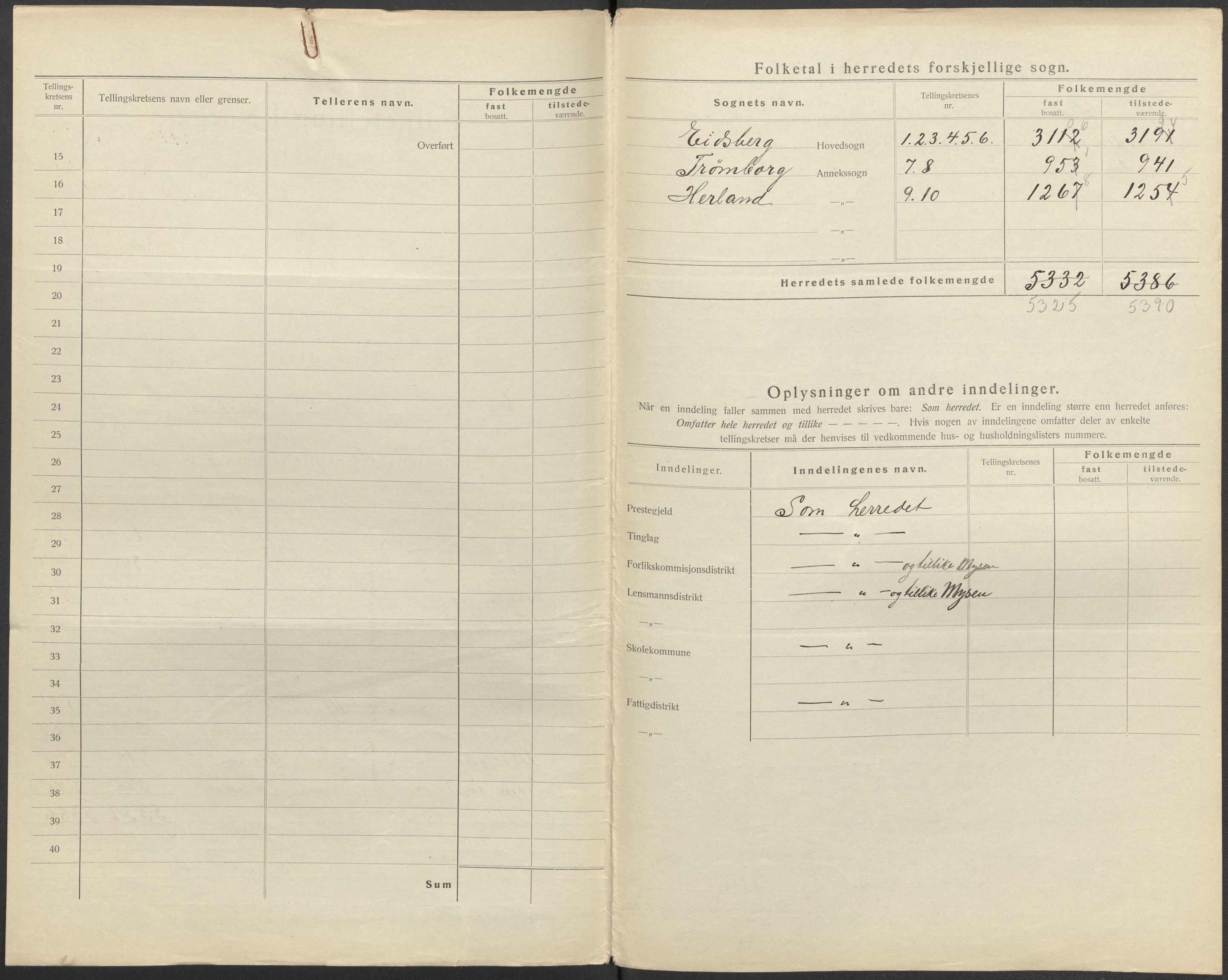 SAO, 1920 census for Eidsberg, 1920, p. 3