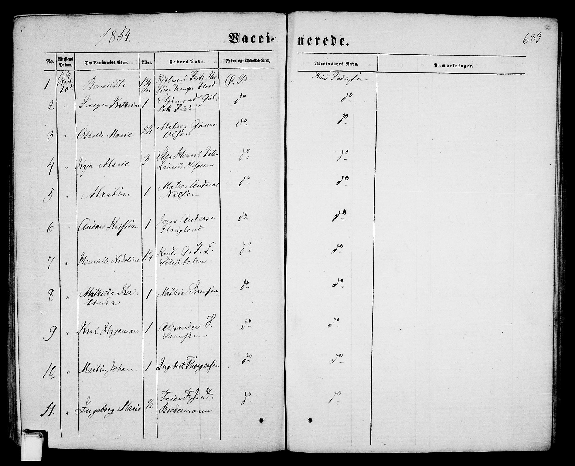 Porsgrunn kirkebøker , SAKO/A-104/G/Gb/L0004: Parish register (copy) no. II 4, 1853-1882, p. 683