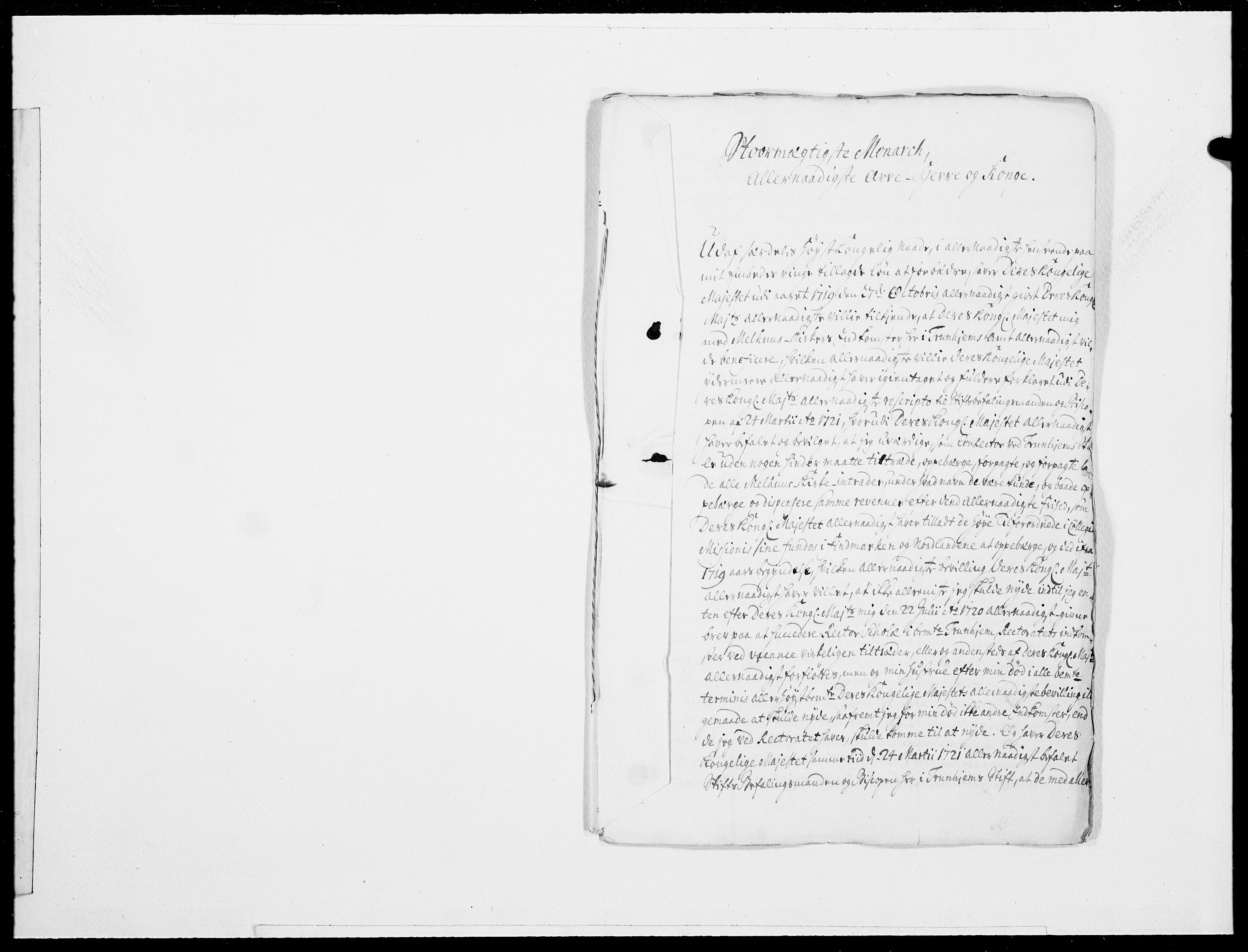 Danske Kanselli 1572-1799, AV/RA-EA-3023/F/Fc/Fcc/Fcca/L0098: Norske innlegg 1572-1799, 1726, p. 24