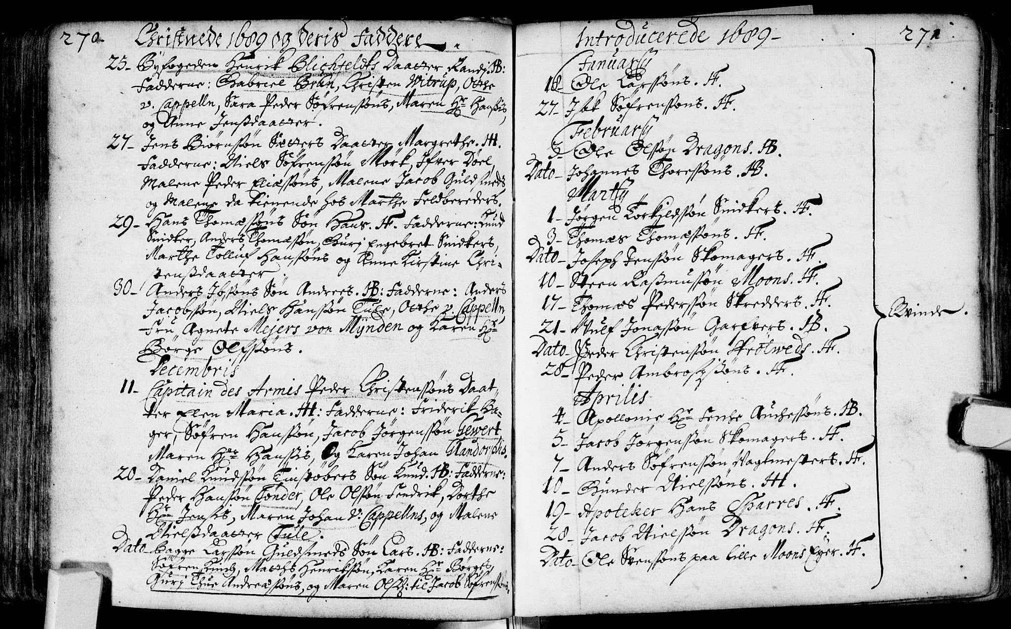 Bragernes kirkebøker, AV/SAKO-A-6/F/Fa/L0002: Parish register (official) no. I 2, 1680-1705, p. 270-271