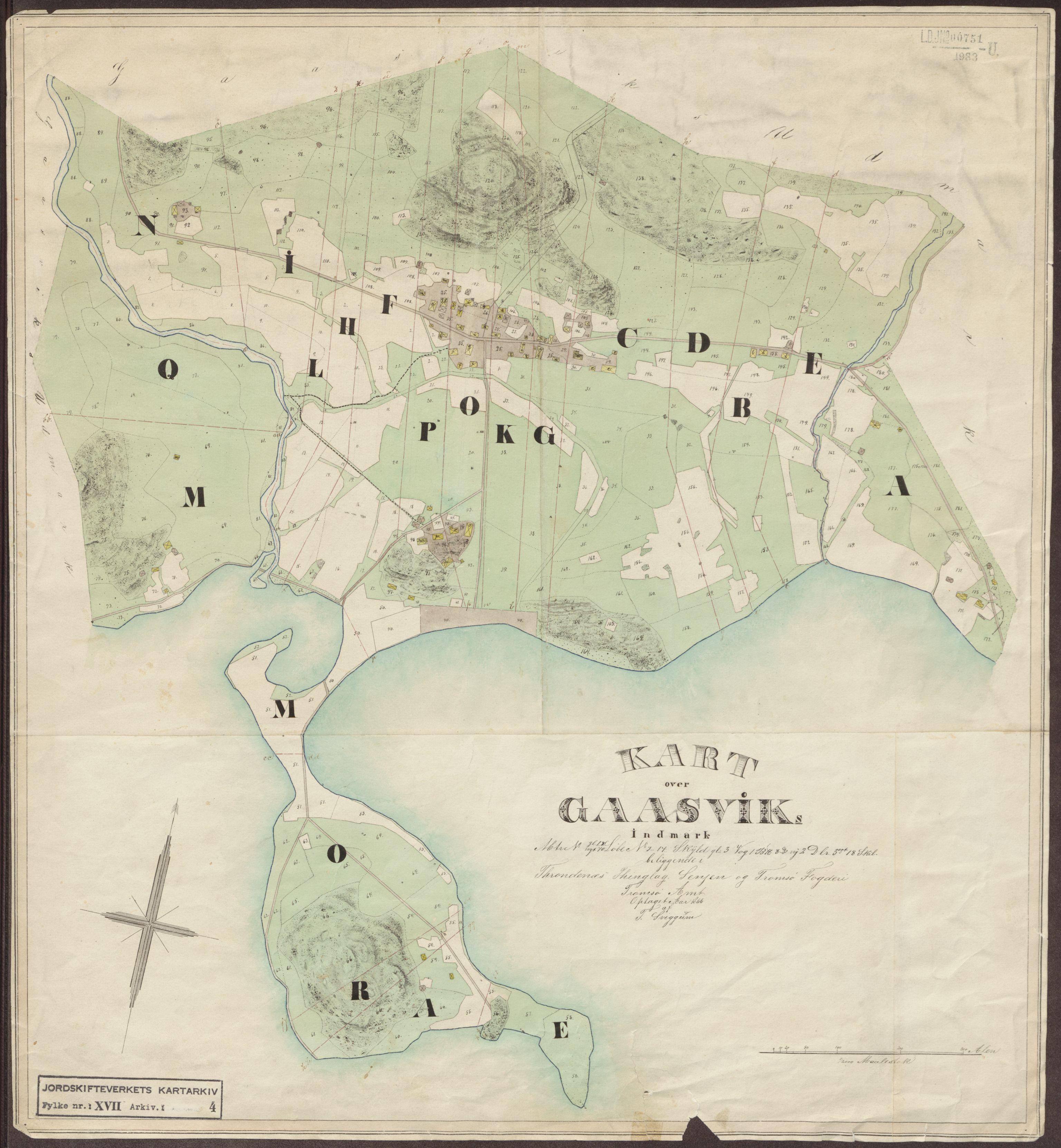 Jordskifteverkets kartarkiv, AV/RA-S-3929/T, 1859-1988, p. 39