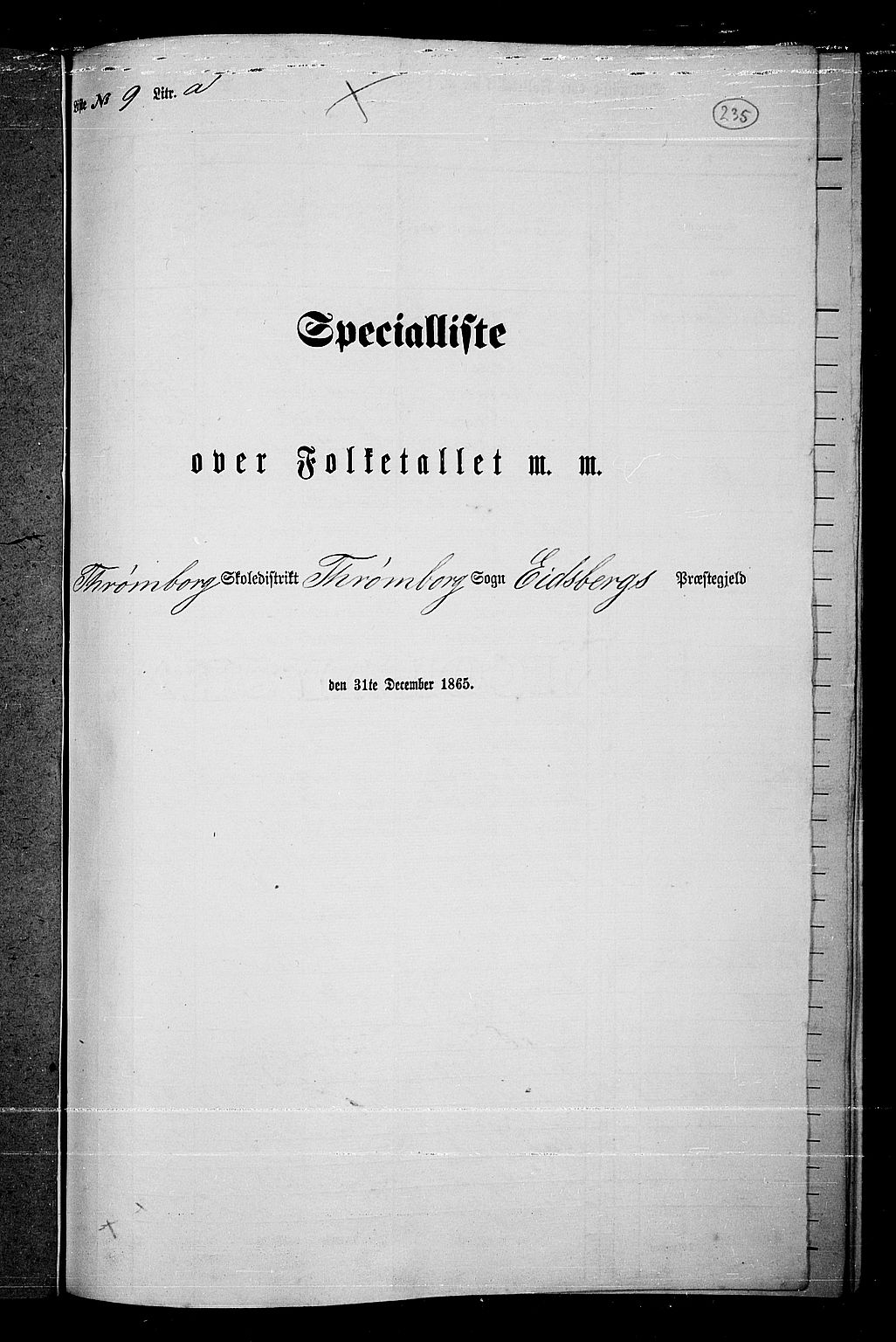 RA, 1865 census for Eidsberg, 1865, p. 212