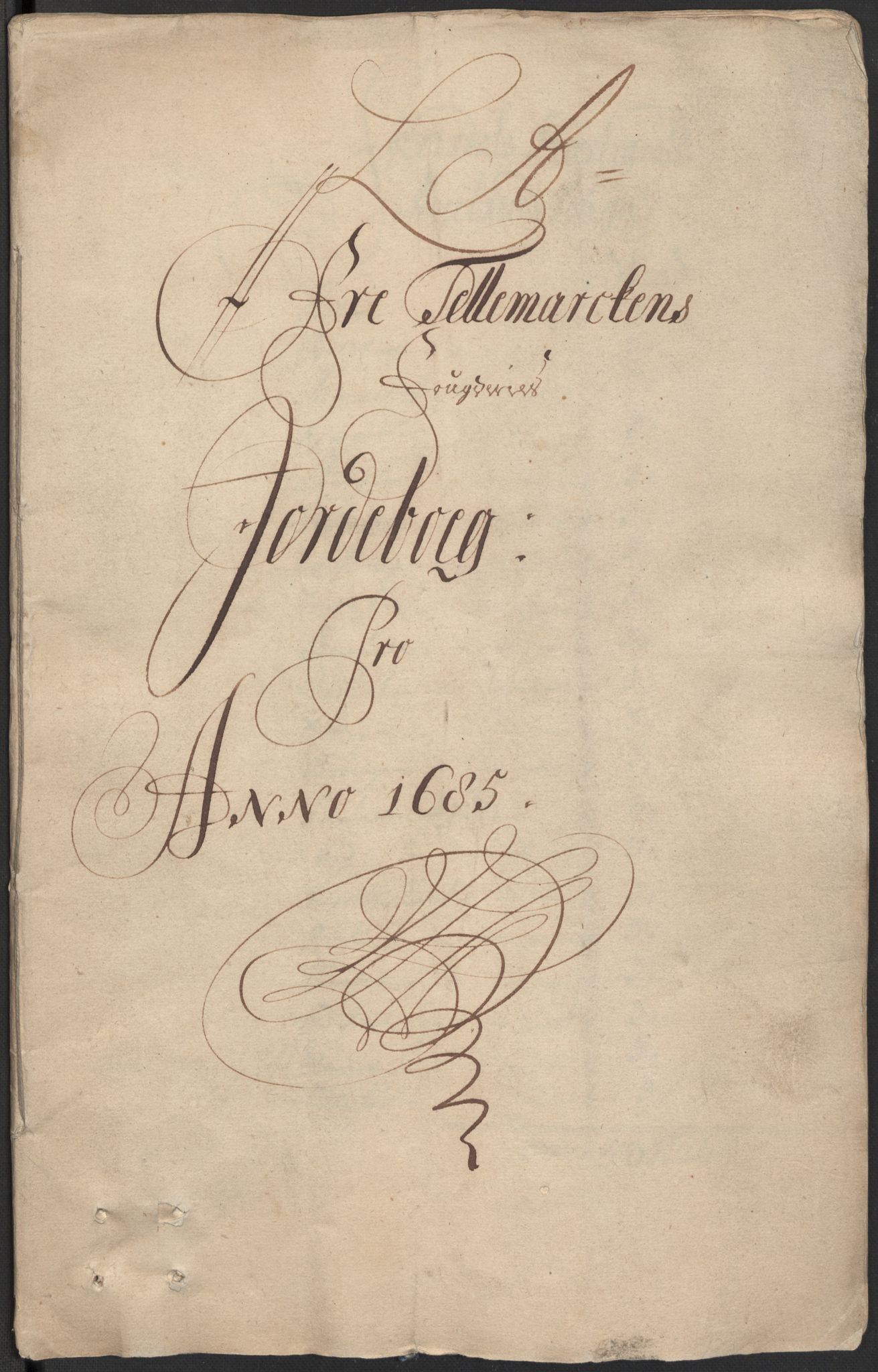 Rentekammeret inntil 1814, Reviderte regnskaper, Fogderegnskap, RA/EA-4092/R35/L2082: Fogderegnskap Øvre og Nedre Telemark, 1685, p. 9