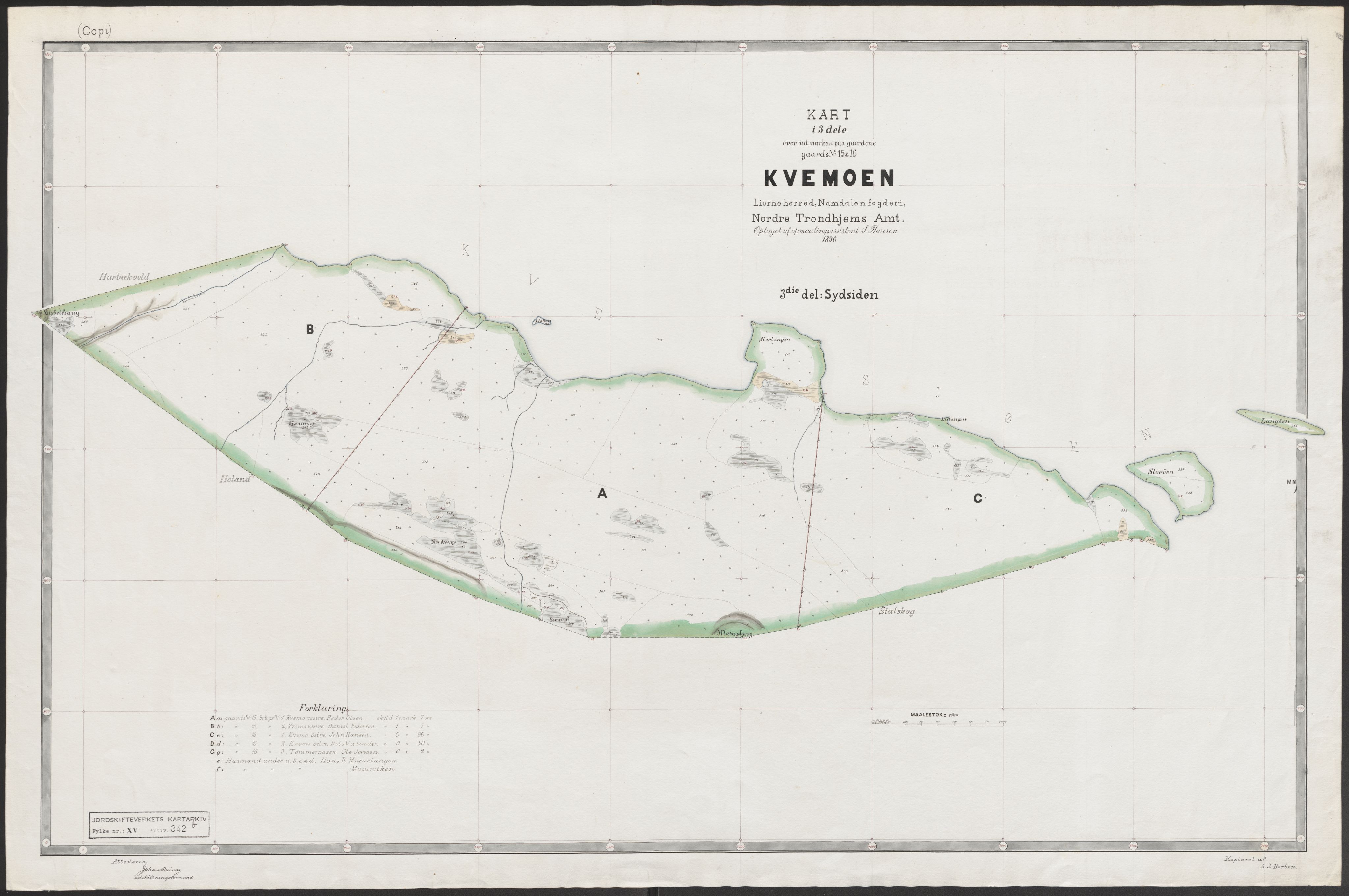 Jordskifteverkets kartarkiv, AV/RA-S-3929/T, 1859-1988, p. 422
