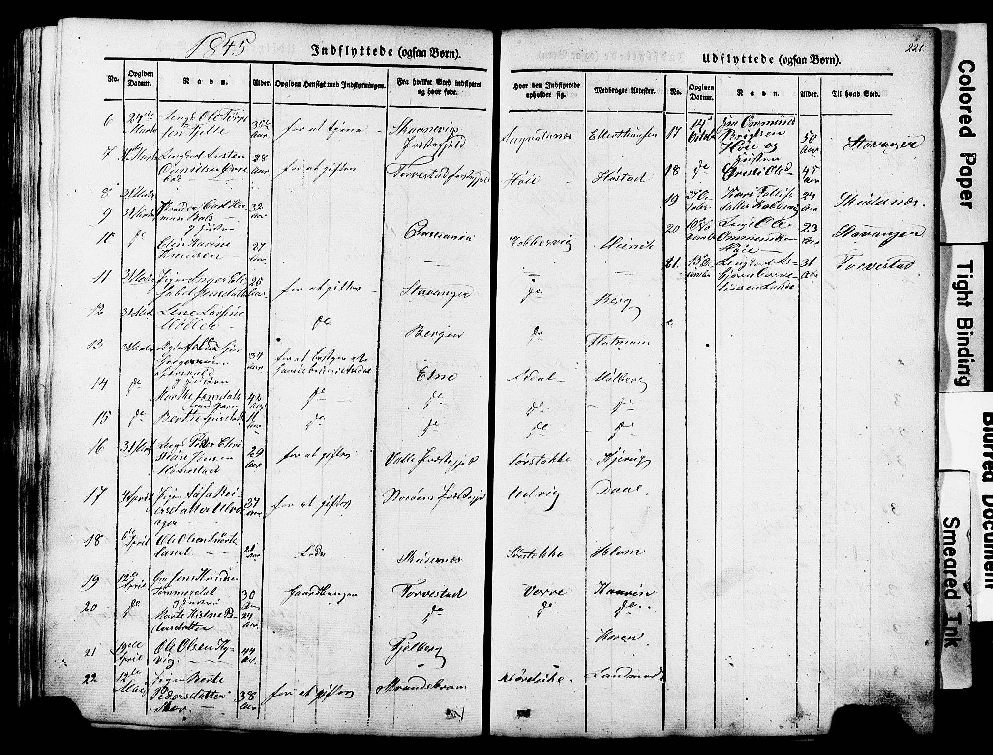 Avaldsnes sokneprestkontor, AV/SAST-A -101851/H/Ha/Haa/L0007: Parish register (official) no. A 7, 1841-1853, p. 226