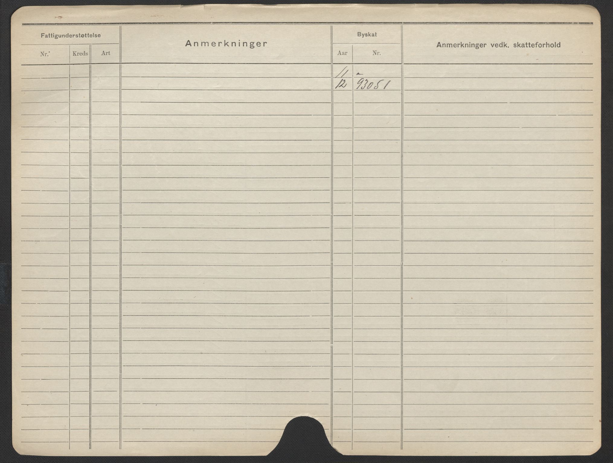 Oslo folkeregister, Registerkort, SAO/A-11715/F/Fa/Fac/L0018: Kvinner, 1906-1914, p. 27b