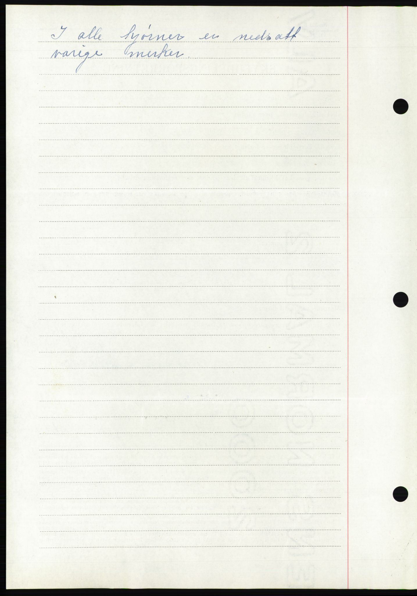 Namdal sorenskriveri, AV/SAT-A-4133/1/2/2C: Mortgage book no. -, 1949-1949, Diary no: : 419/1949