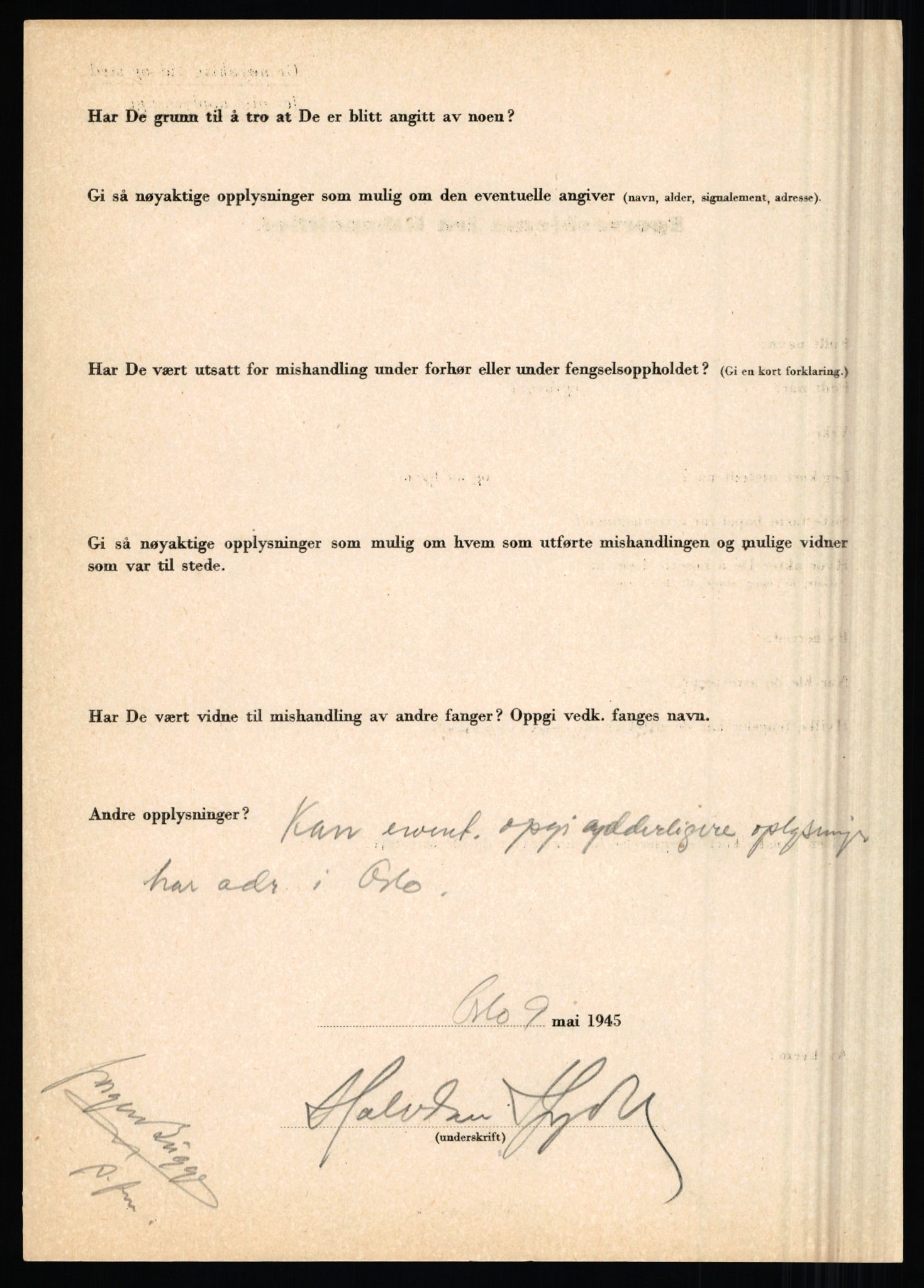 Rikspolitisjefen, AV/RA-S-1560/L/L0007: Heen, Erik C. - Iversen, Trygve, 1940-1945, p. 840