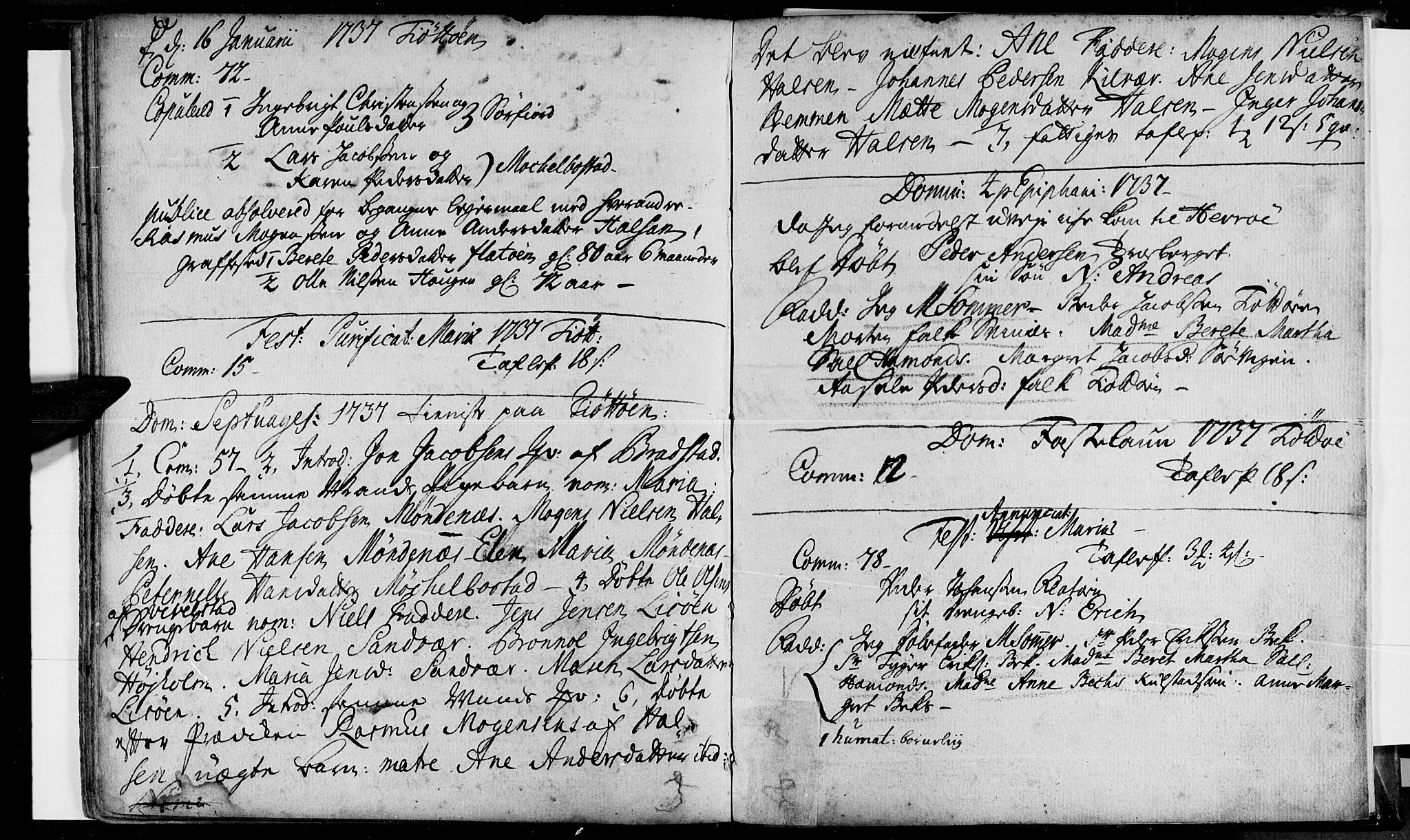 Ministerialprotokoller, klokkerbøker og fødselsregistre - Nordland, AV/SAT-A-1459/817/L0259: Parish register (official) no. 817A01, 1714-1737