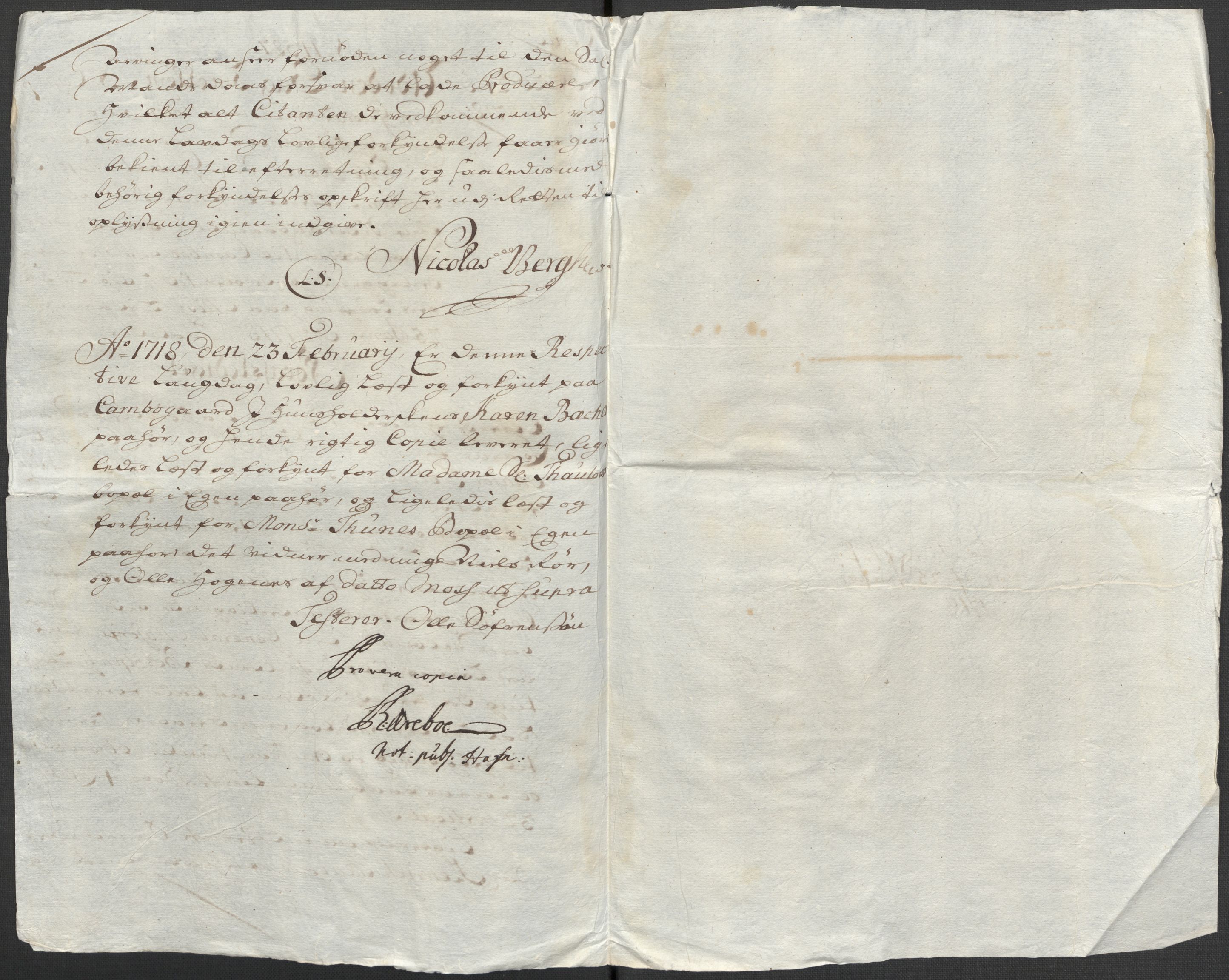 Riksarkivets diplomsamling, AV/RA-EA-5965/F12/L0005: Pk. 7 (II), 1613-1721, p. 127