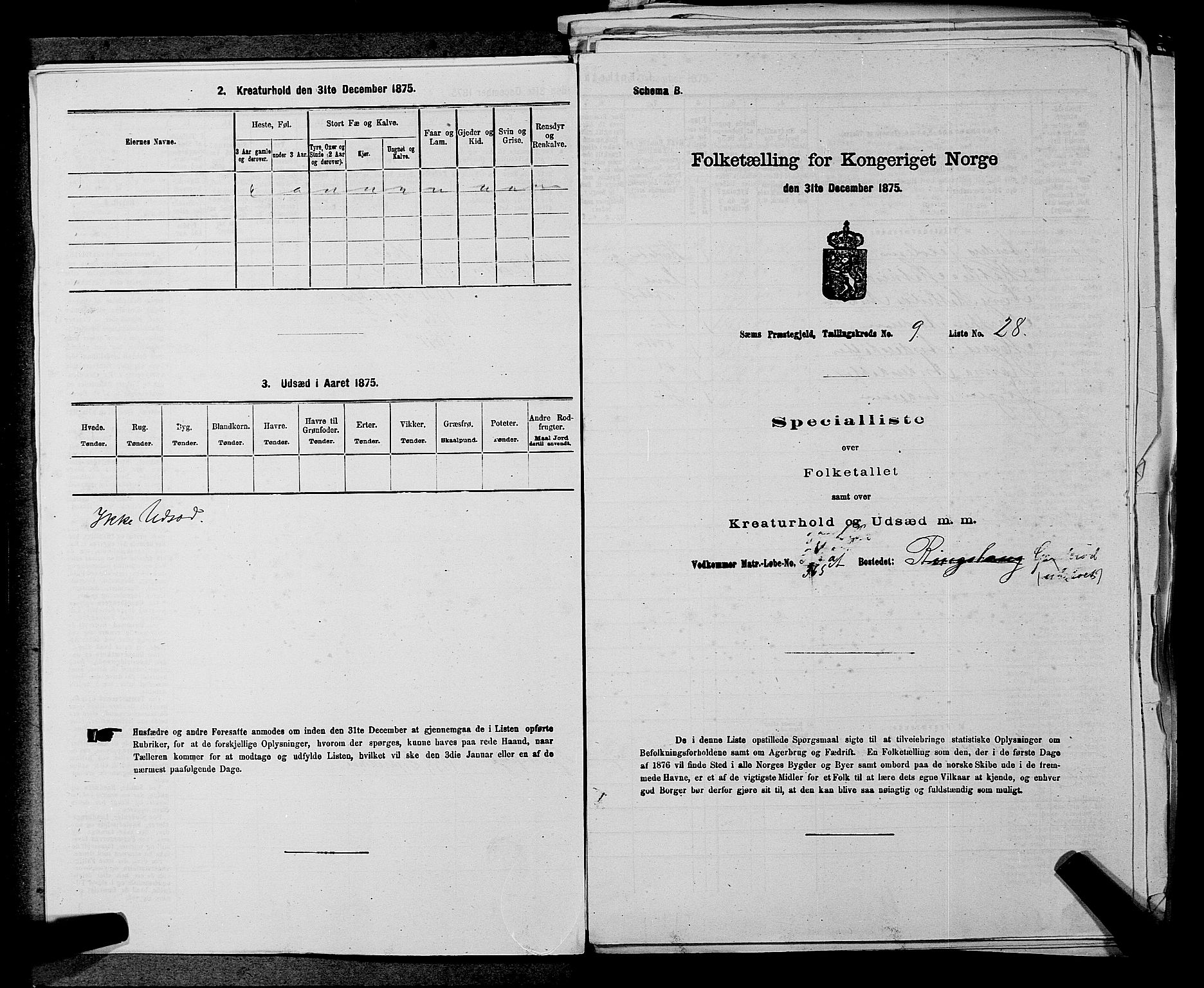 SAKO, 1875 census for 0721P Sem, 1875, p. 1546