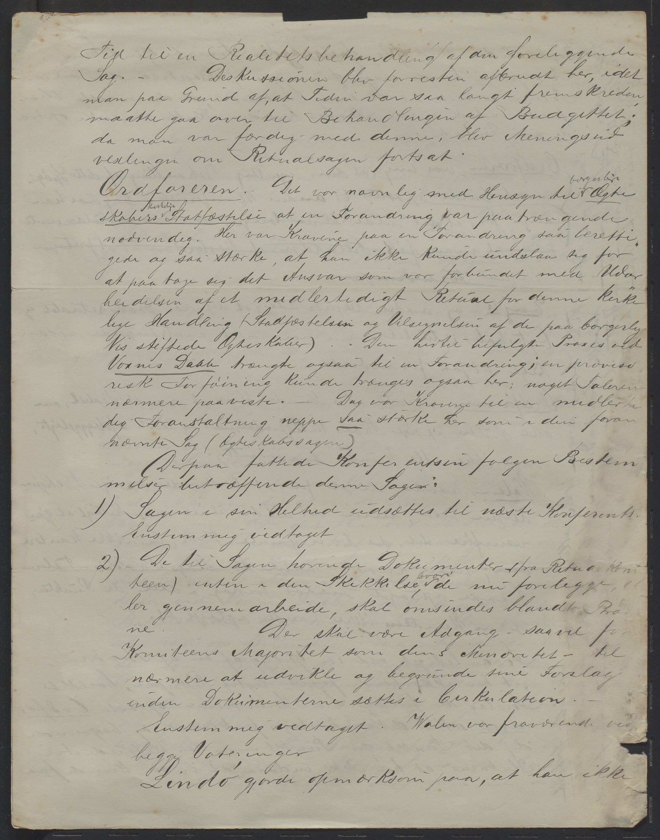 Det Norske Misjonsselskap - hovedadministrasjonen, VID/MA-A-1045/D/Da/Daa/L0036/0009: Konferansereferat og årsberetninger / Konferansereferat fra Madagaskar Innland., 1885