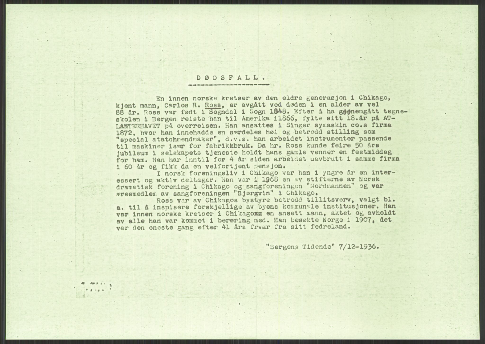 Samlinger til kildeutgivelse, Amerikabrevene, AV/RA-EA-4057/F/L0033: Innlån fra Sogn og Fjordane. Innlån fra Møre og Romsdal, 1838-1914, p. 25