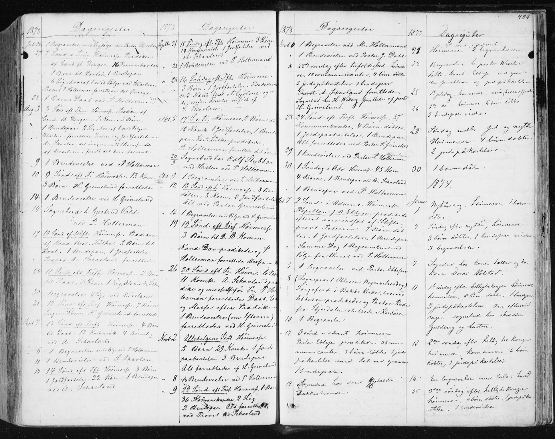 Ministerialprotokoller, klokkerbøker og fødselsregistre - Sør-Trøndelag, SAT/A-1456/604/L0186: Parish register (official) no. 604A07, 1866-1877, p. 704