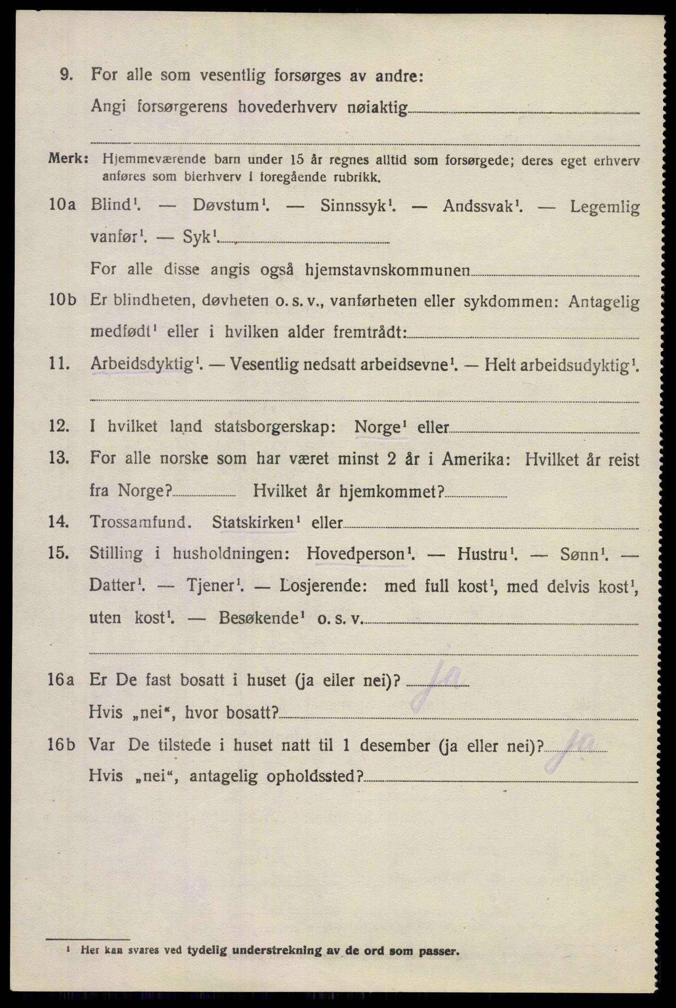 SAKO, 1920 census for Ramnes, 1920, p. 2275