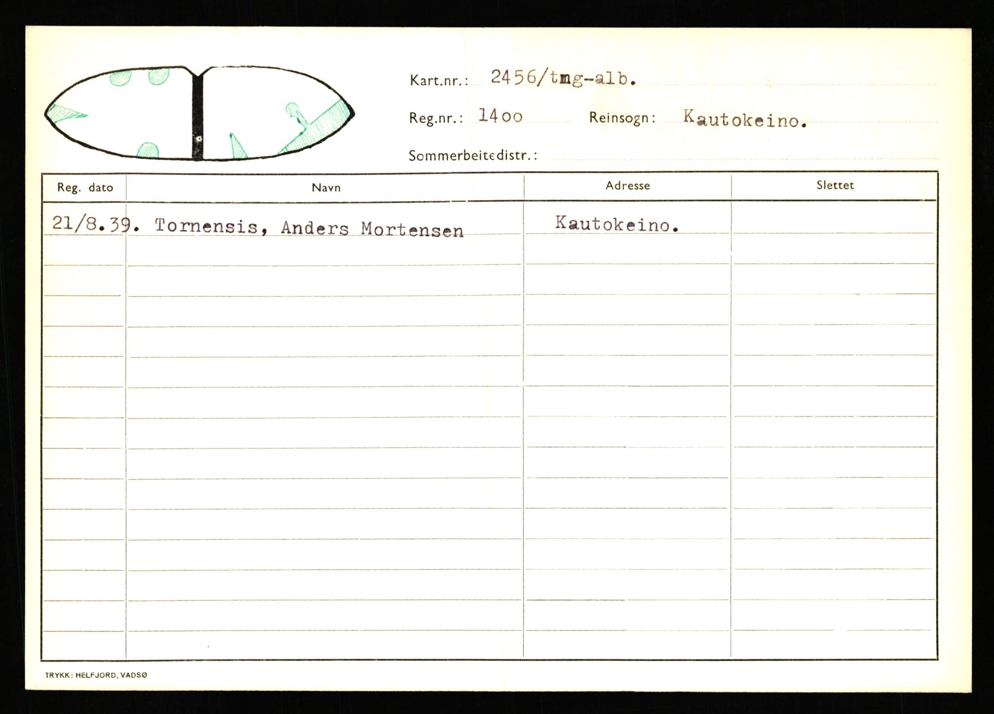 Lappefogden i Finnmark/Reindriftsforvaltningen Øst-Finnmark, AV/SATØ-S-1461/G/Ge/Gea/L0007: Slettede reinmerker: Karasjok, Kautokeino, Polmak og Varanger, 1934-1992, p. 526