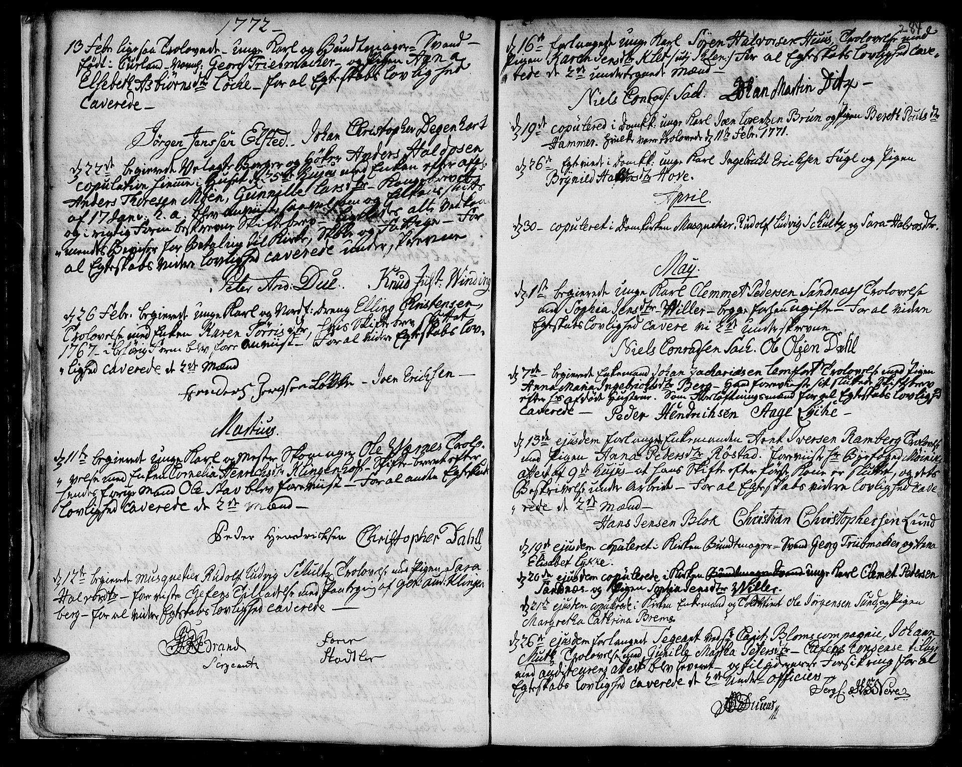 Ministerialprotokoller, klokkerbøker og fødselsregistre - Sør-Trøndelag, SAT/A-1456/601/L0038: Parish register (official) no. 601A06, 1766-1877, p. 284