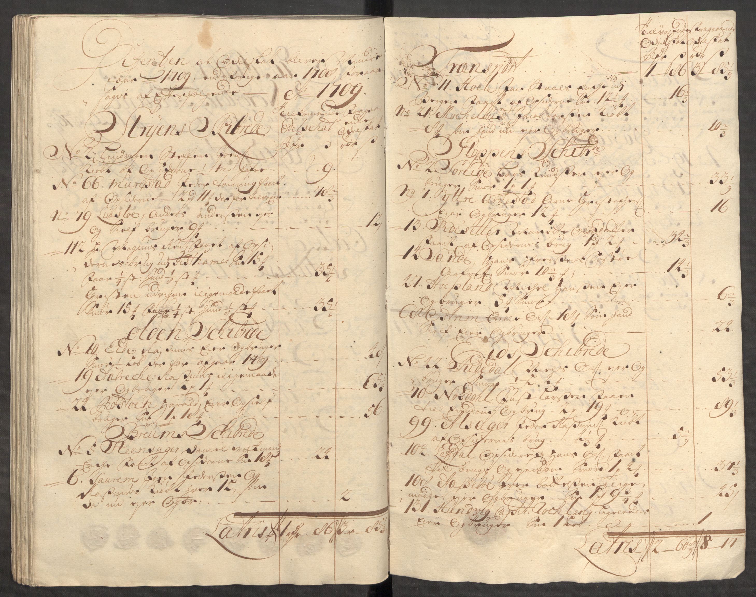 Rentekammeret inntil 1814, Reviderte regnskaper, Fogderegnskap, RA/EA-4092/R53/L3432: Fogderegnskap Sunn- og Nordfjord, 1709, p. 146