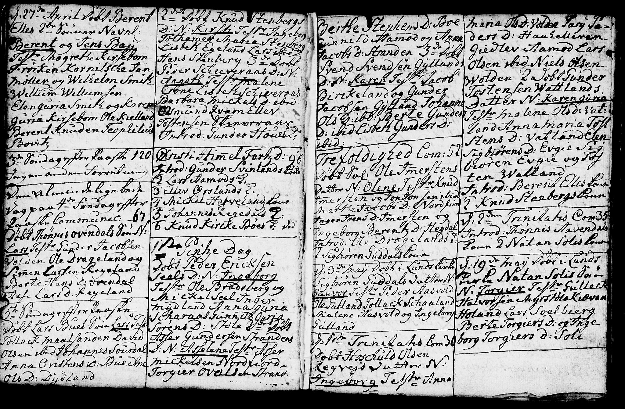 Sokndal sokneprestkontor, AV/SAST-A-101808: Parish register (official) no. A 4, 1762-1811