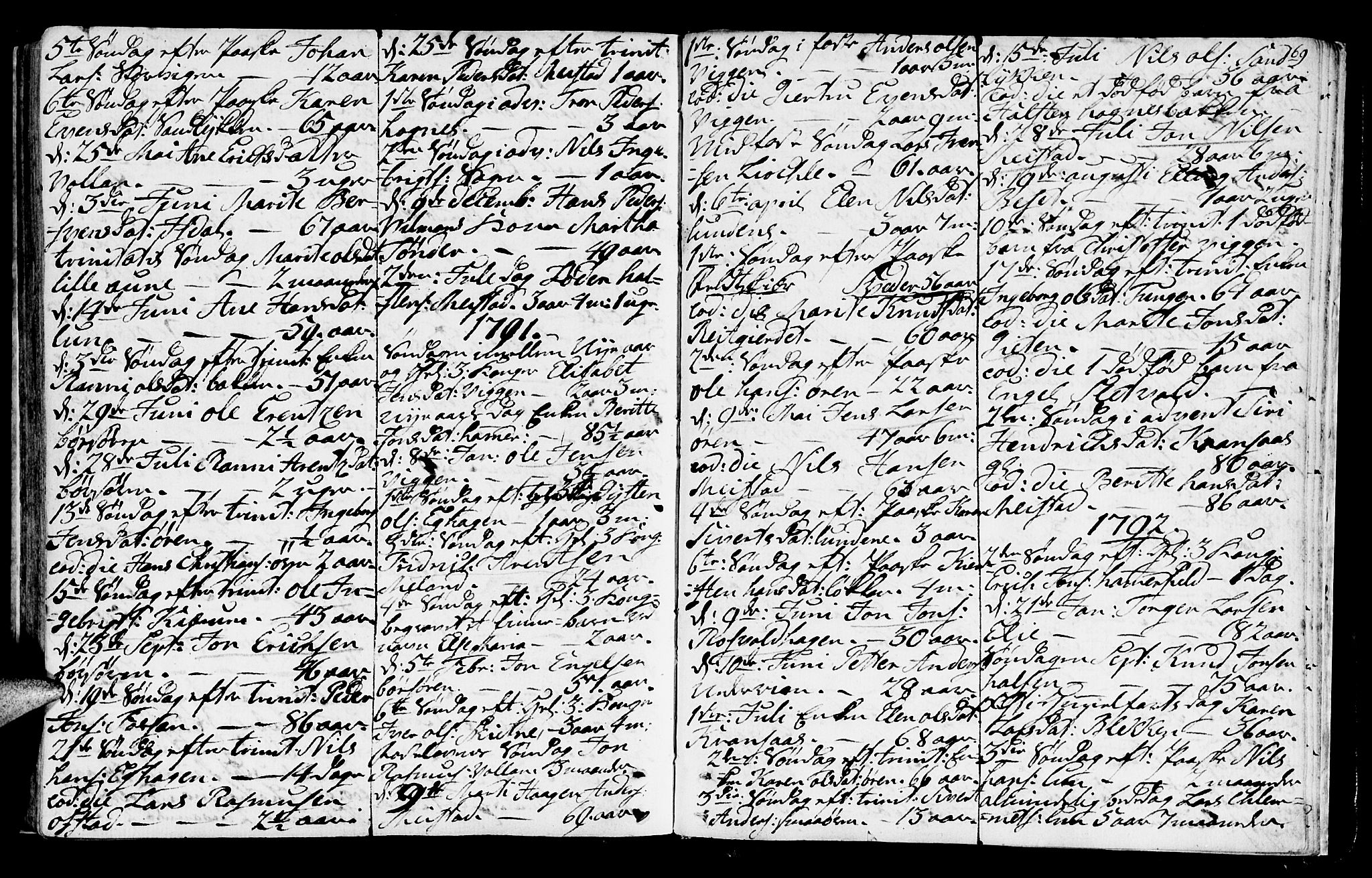 Ministerialprotokoller, klokkerbøker og fødselsregistre - Sør-Trøndelag, SAT/A-1456/665/L0768: Parish register (official) no. 665A03, 1754-1803, p. 169