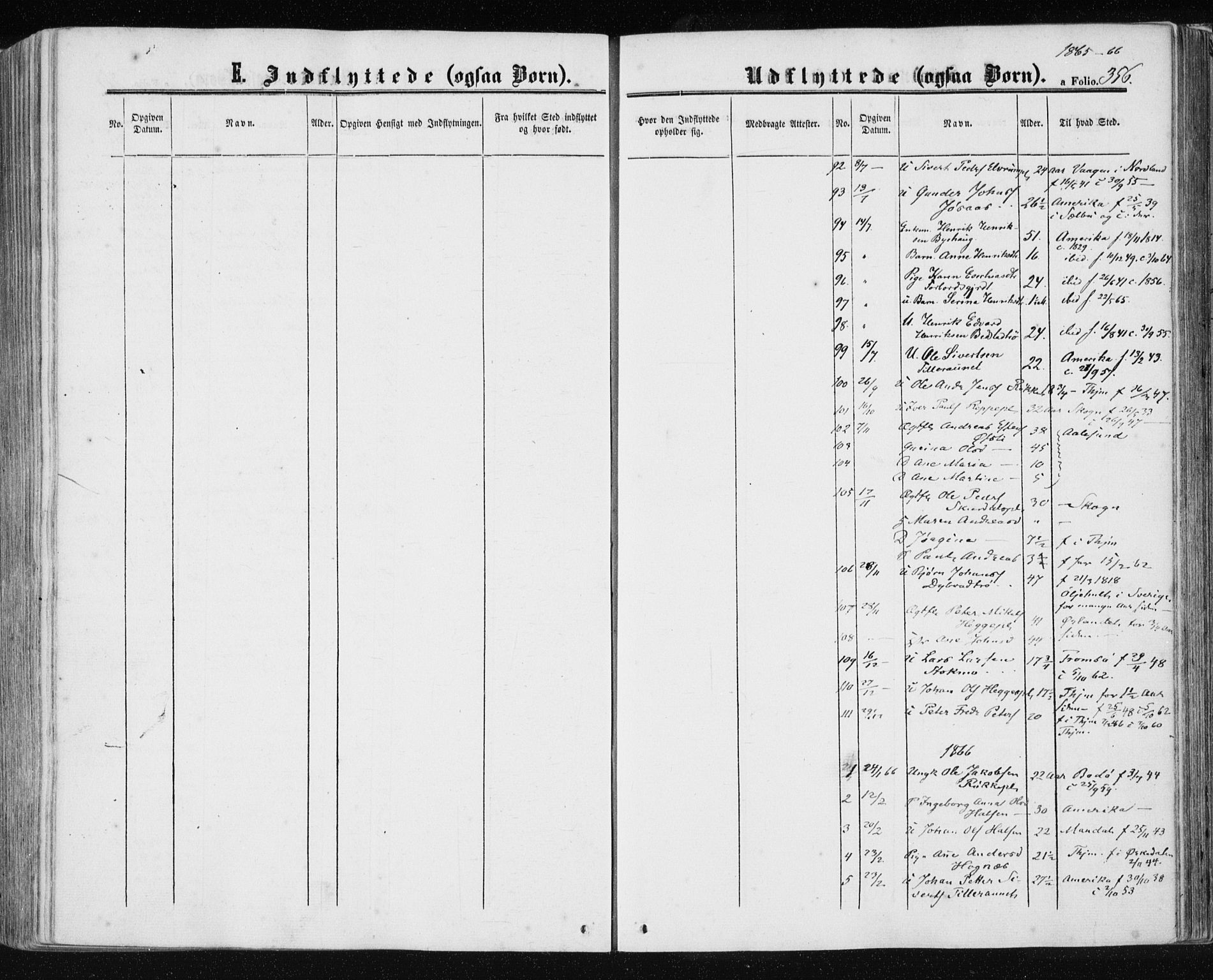 Ministerialprotokoller, klokkerbøker og fødselsregistre - Nord-Trøndelag, SAT/A-1458/709/L0075: Parish register (official) no. 709A15, 1859-1870, p. 356