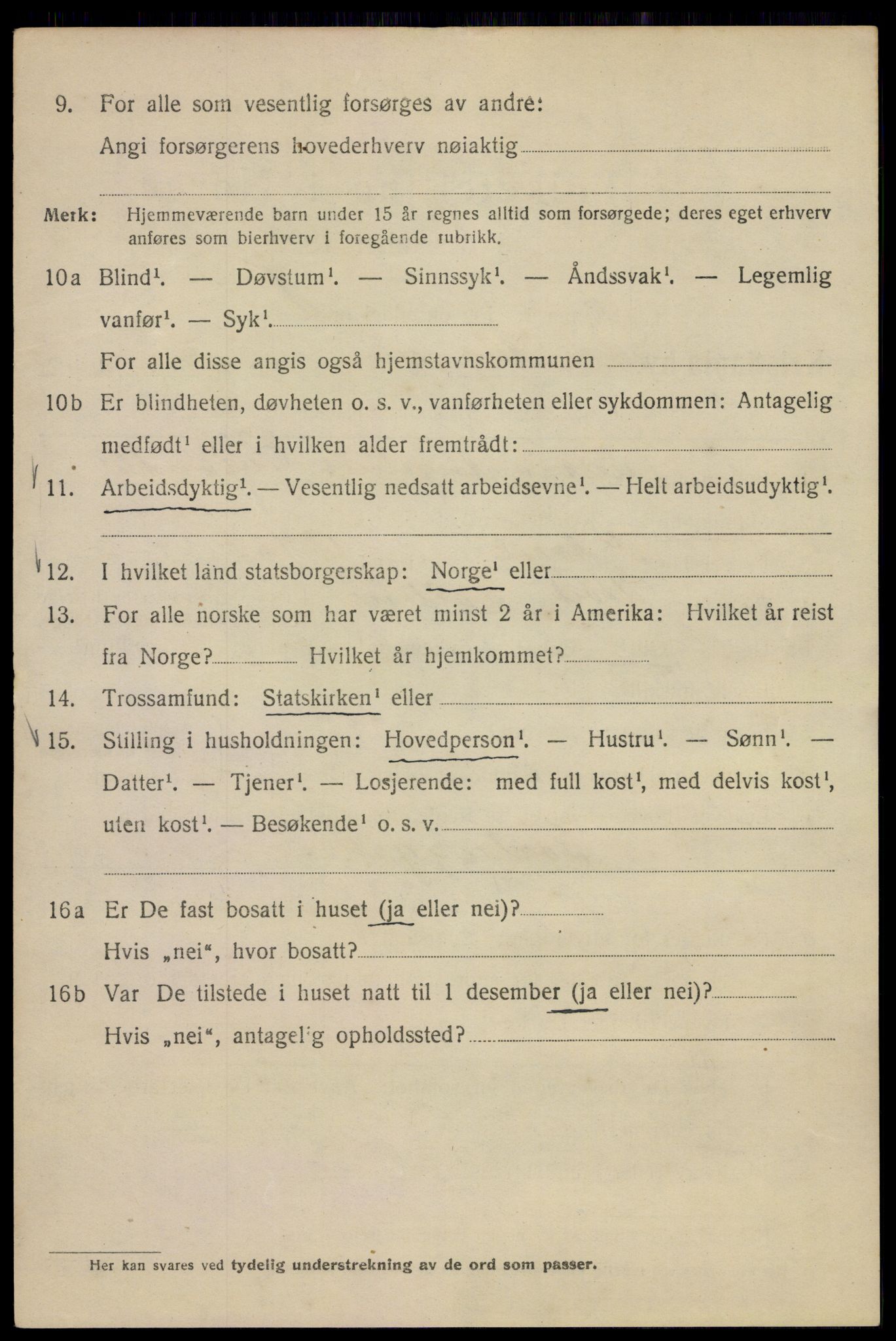 SAO, 1920 census for Kristiania, 1920, p. 351256