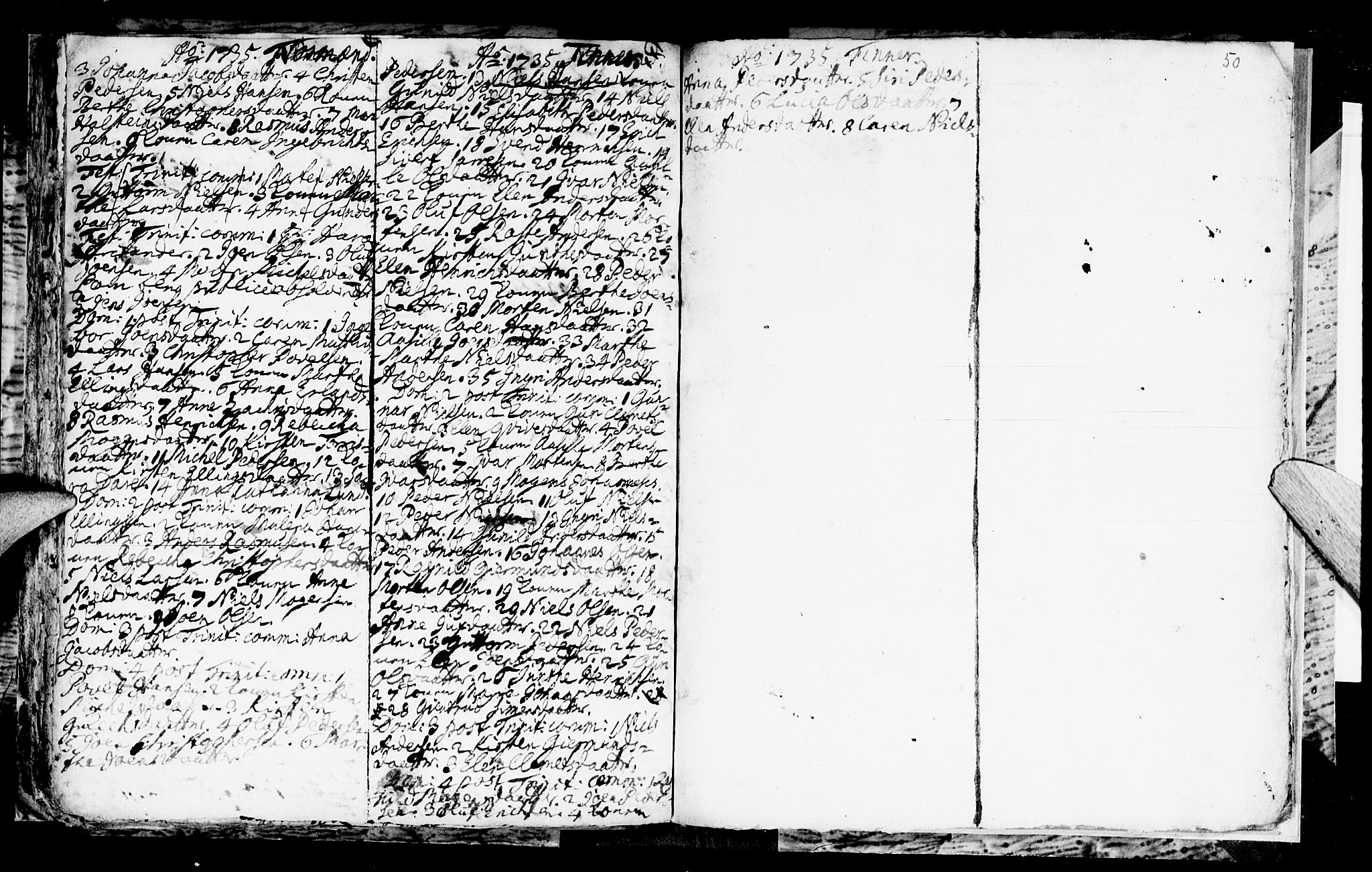 Talvik sokneprestkontor, AV/SATØ-S-1337/H/Ha/L0002kirke: Parish register (official) no. 2, 1729-1735, p. 50