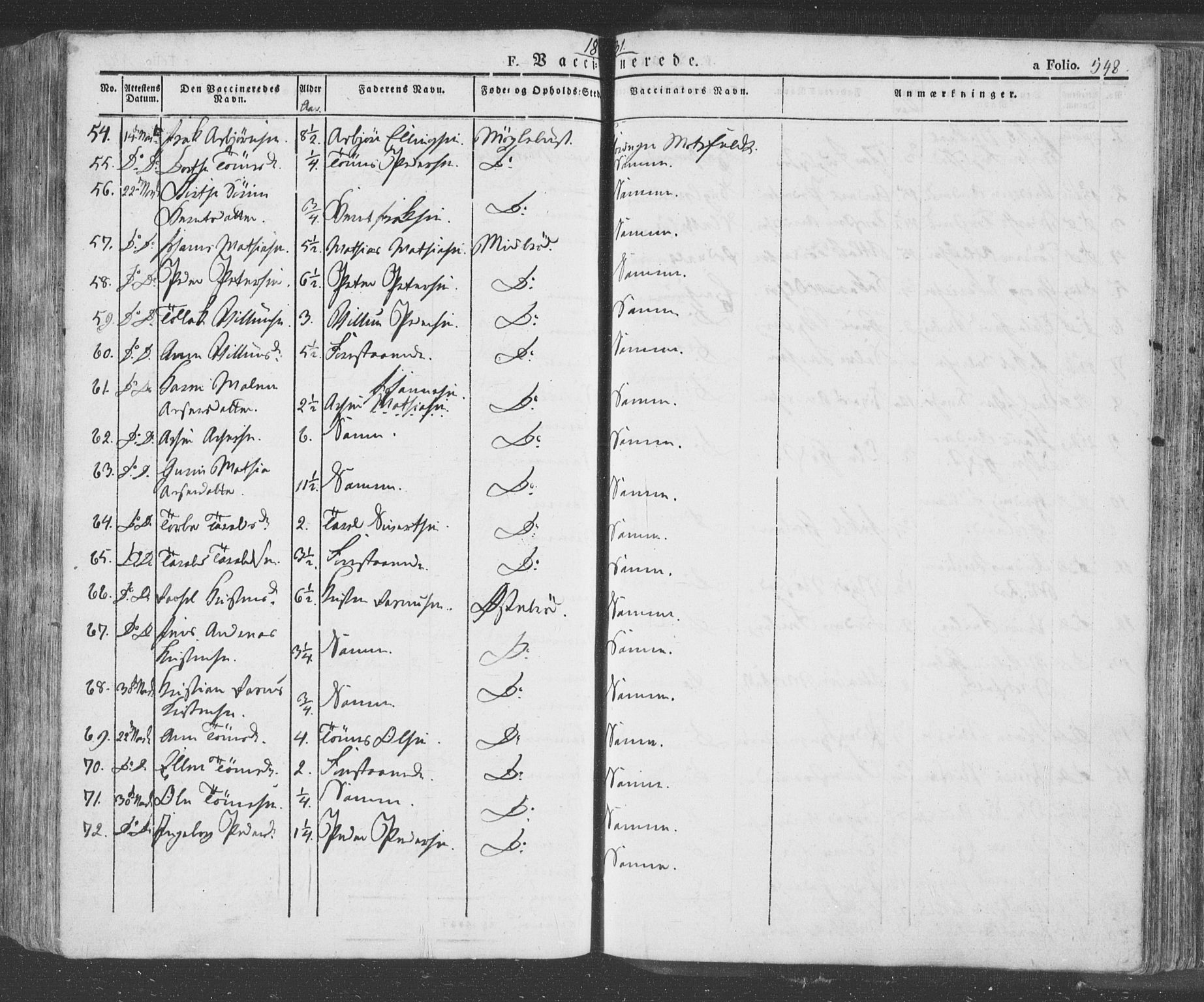 Eigersund sokneprestkontor, AV/SAST-A-101807/S08/L0009: Parish register (official) no. A 9, 1827-1850, p. 548