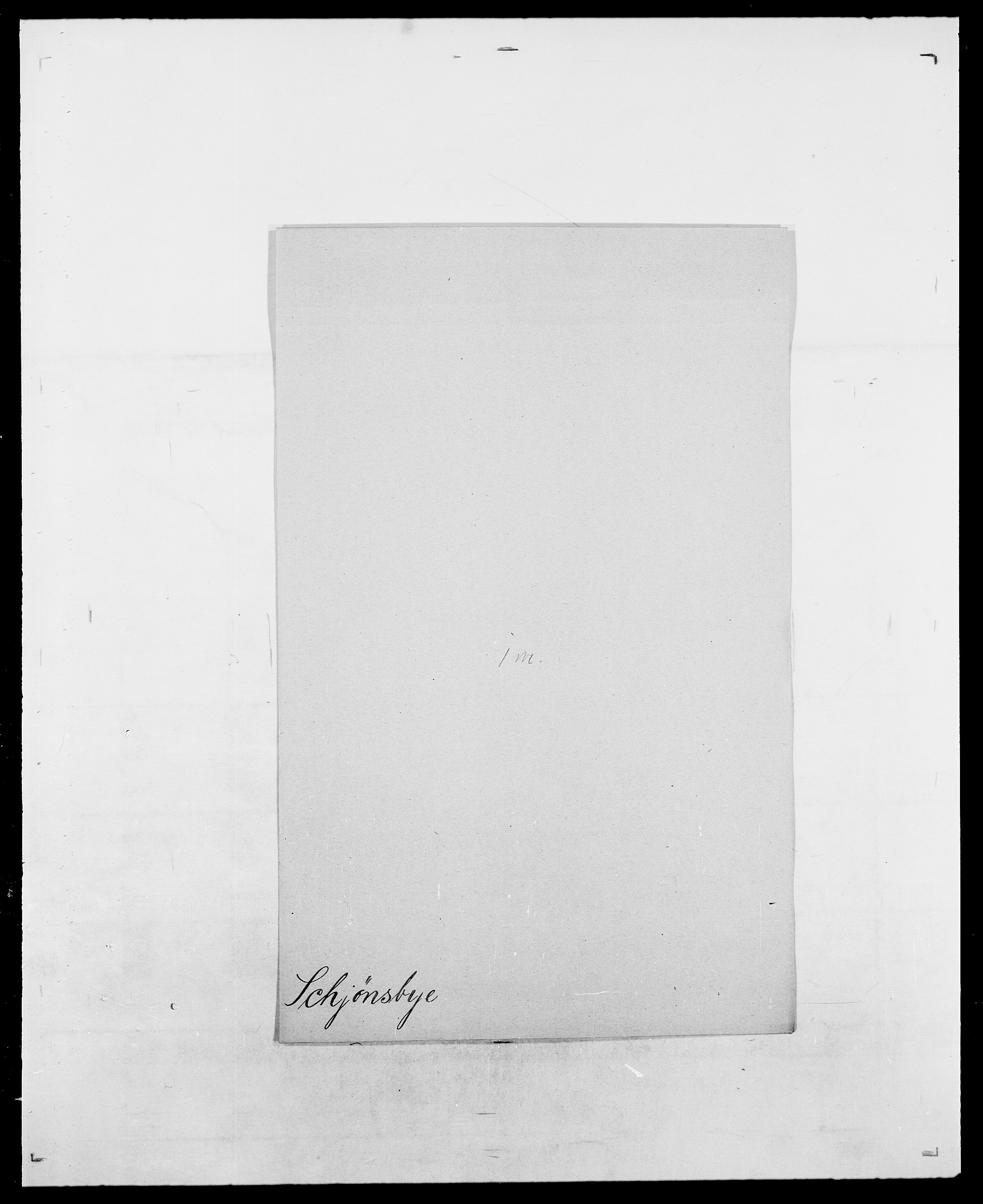 Delgobe, Charles Antoine - samling, SAO/PAO-0038/D/Da/L0034: Saabye - Schmincke, p. 807