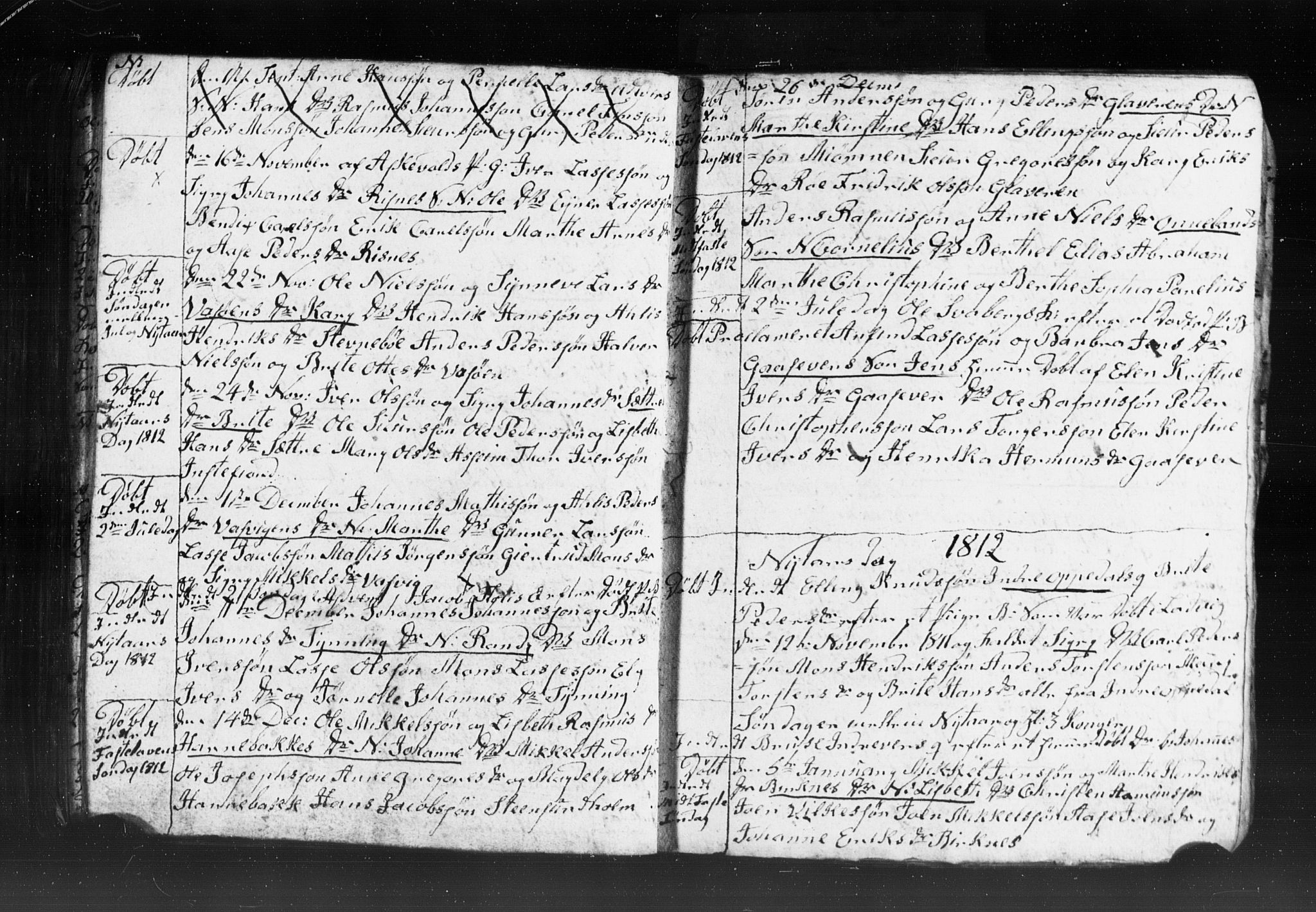 Gulen sokneprestembete, AV/SAB-A-80201/H/Hab: Parish register (copy) no. A 2, 1791-1814