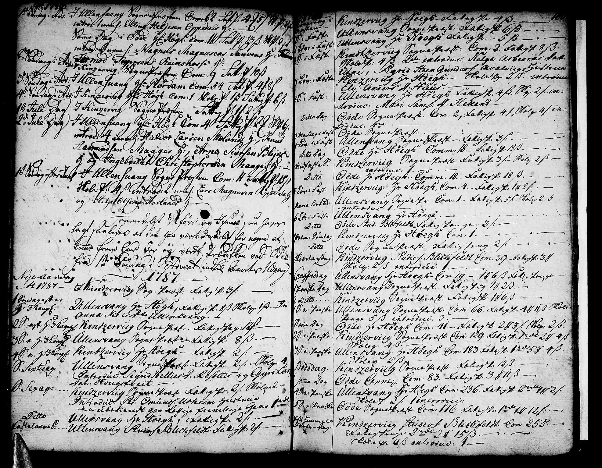 Ullensvang sokneprestembete, AV/SAB-A-78701/H/Haa: Parish register (official) no. A 6 /1, 1758-1788, p. 163