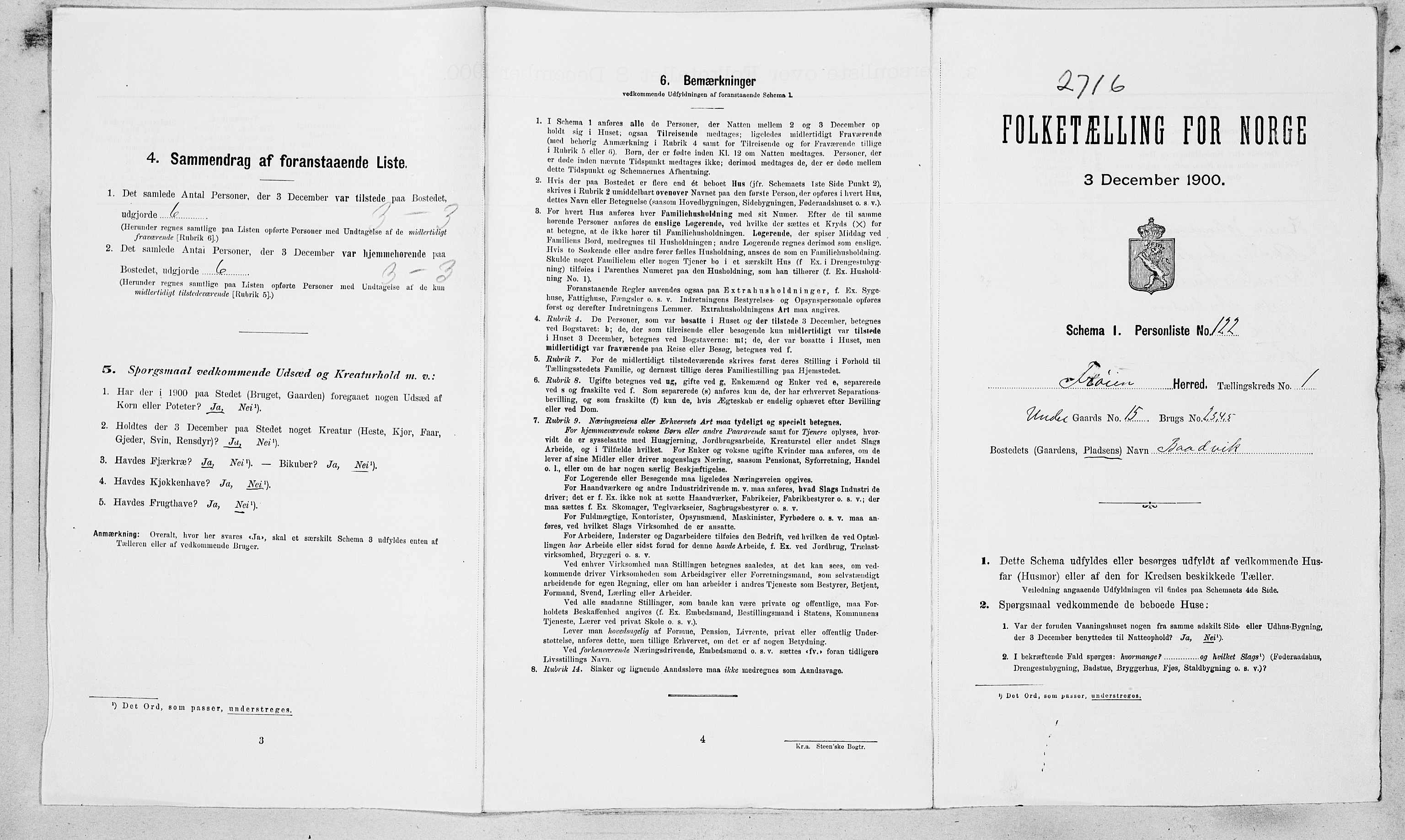 SAT, 1900 census for Frøya, 1900, p. 362