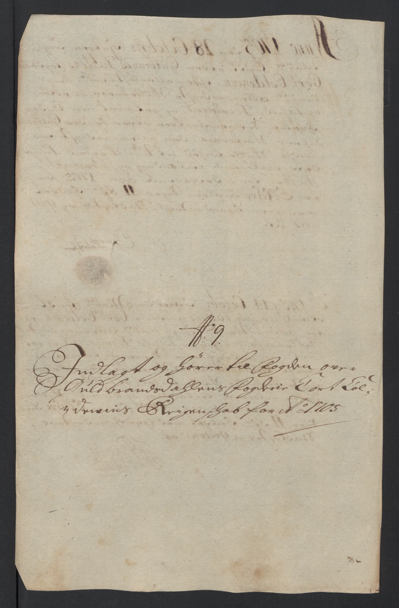 Rentekammeret inntil 1814, Reviderte regnskaper, Fogderegnskap, AV/RA-EA-4092/R17/L1178: Fogderegnskap Gudbrandsdal, 1705-1707, p. 59