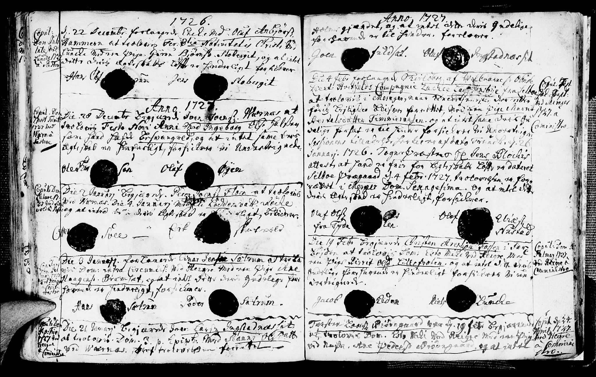 Ministerialprotokoller, klokkerbøker og fødselsregistre - Nord-Trøndelag, AV/SAT-A-1458/709/L0053: Parish register (official) no. 709A01, 1714-1729