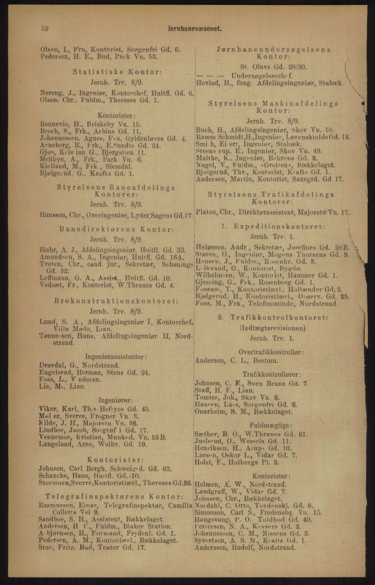 Kristiania/Oslo adressebok, PUBL/-, 1905, p. 52