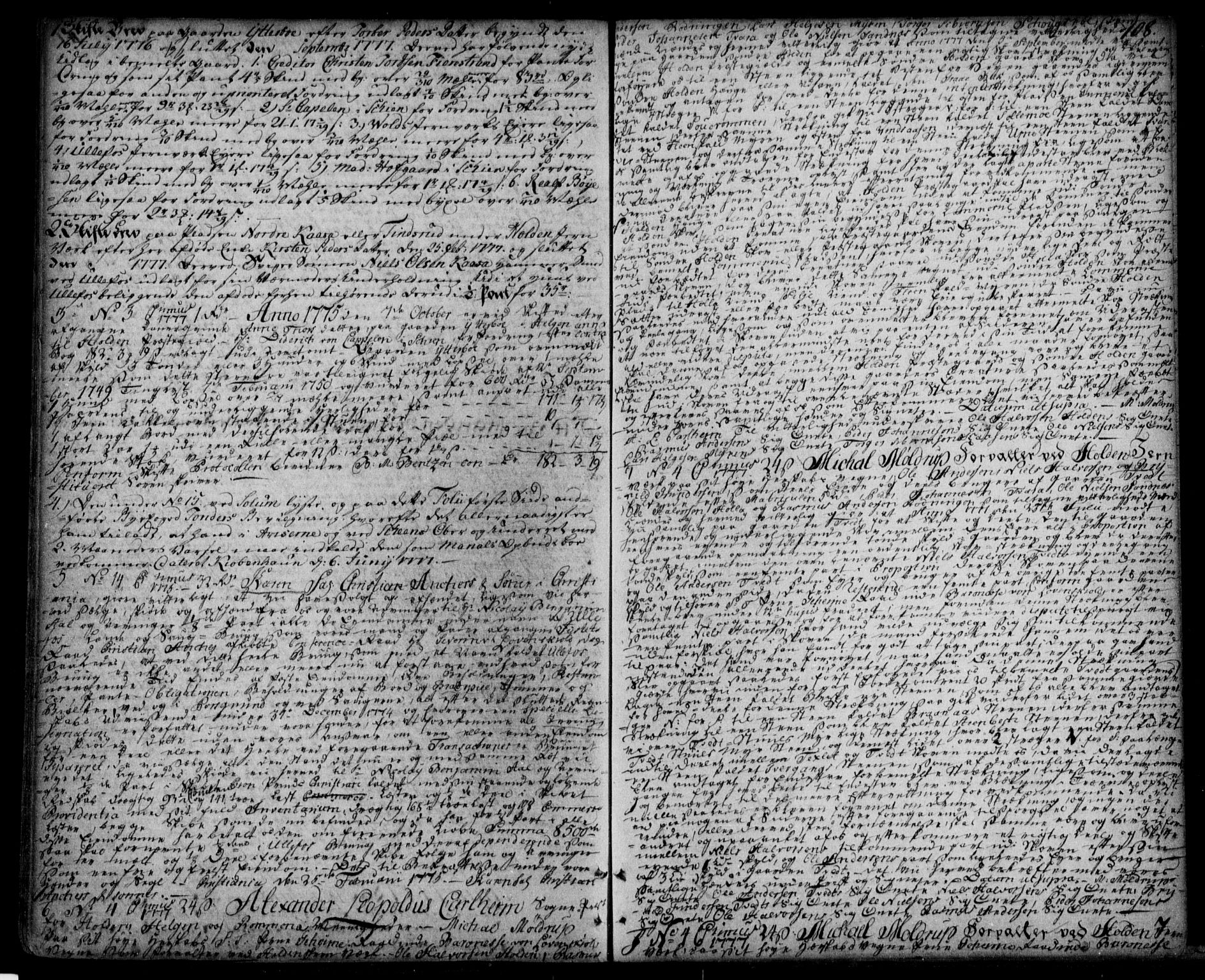 Nedre Telemark sorenskriveri, AV/SAKO-A-135/G/Ga/Gaa/L0001l: Mortgage book no. L, 1775-1781, p. 108