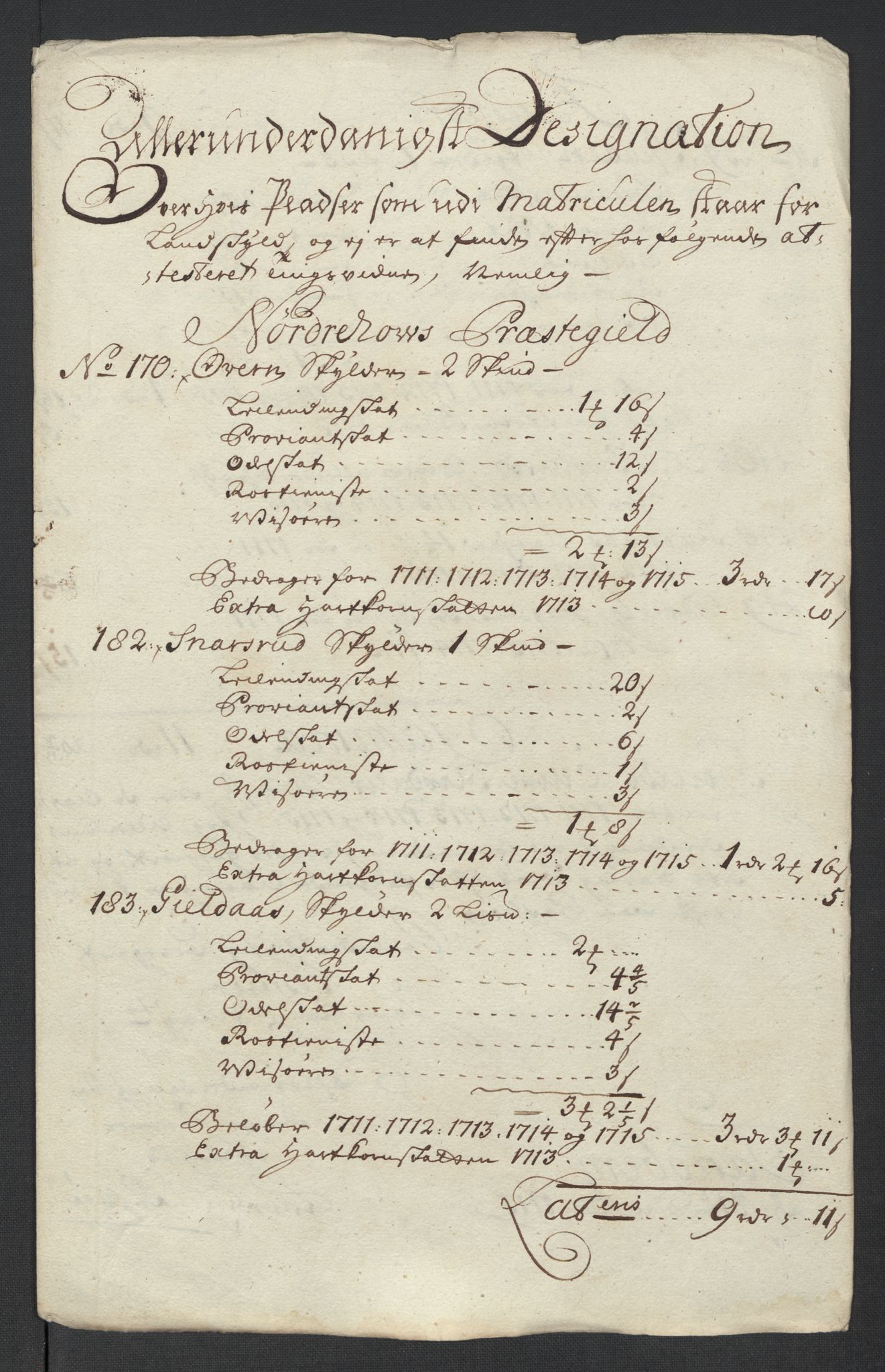 Rentekammeret inntil 1814, Reviderte regnskaper, Fogderegnskap, RA/EA-4092/R23/L1473: Fogderegnskap Ringerike og Hallingdal, 1715, p. 322