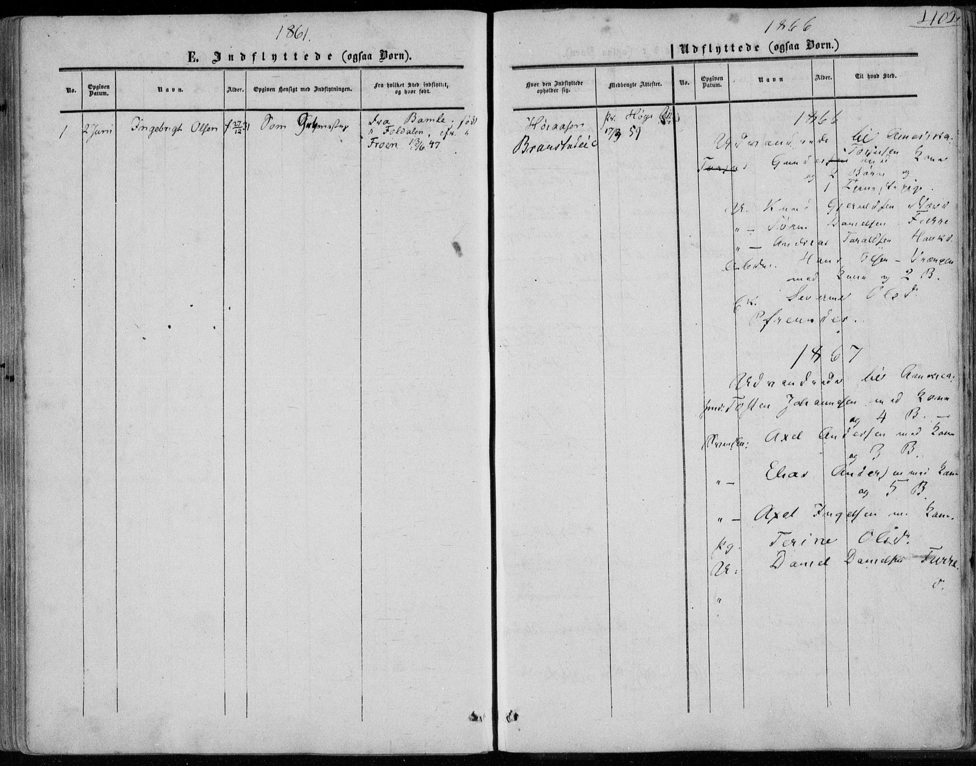 Øyestad sokneprestkontor, SAK/1111-0049/F/Fa/L0015: Parish register (official) no. A 15, 1857-1873, p. 402