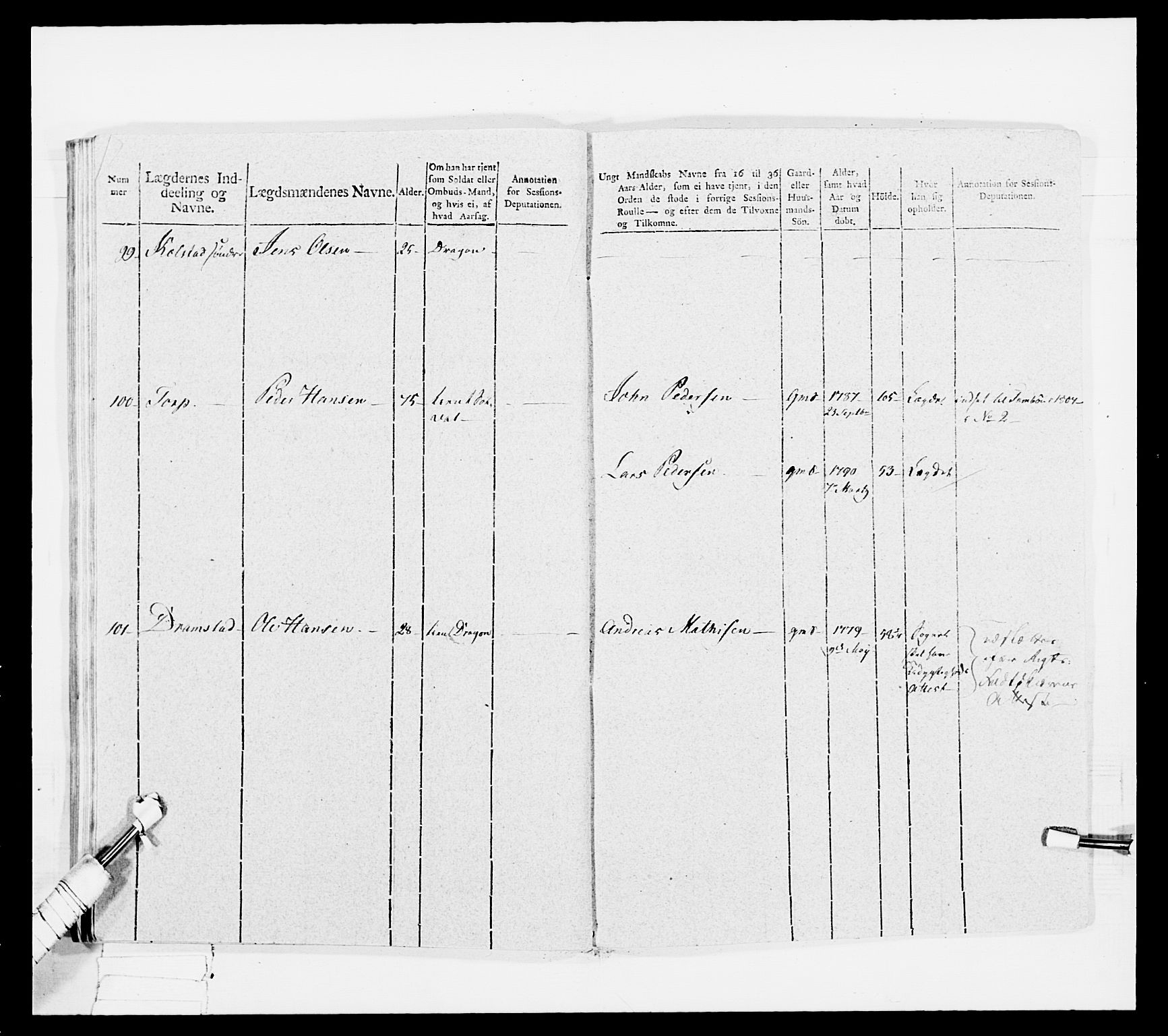 Generalitets- og kommissariatskollegiet, Det kongelige norske kommissariatskollegium, AV/RA-EA-5420/E/Eh/L0034: Nordafjelske gevorbne infanteriregiment, 1810, p. 436