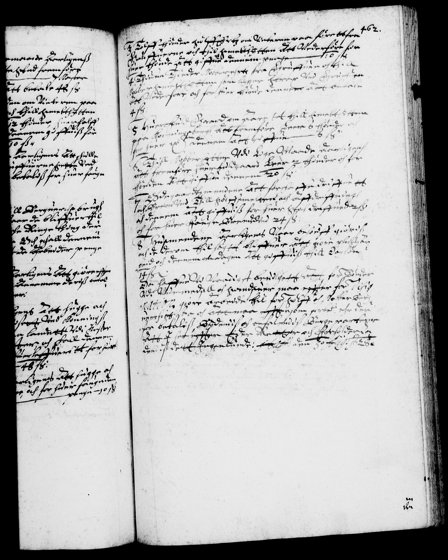 Danske Kanselli 1572-1799, AV/RA-EA-3023/F/Fc/Fca/Fcaa/L0004: Norske registre (mikrofilm), 1617-1630, p. 462a