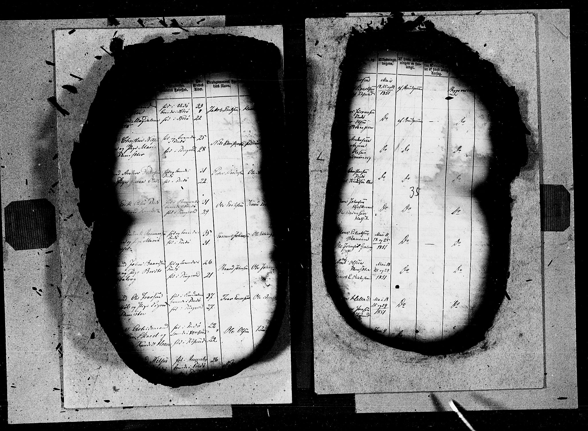 Ministerialprotokoller, klokkerbøker og fødselsregistre - Møre og Romsdal, AV/SAT-A-1454/572/L0844: Parish register (official) no. 572A07, 1842-1855, p. 35