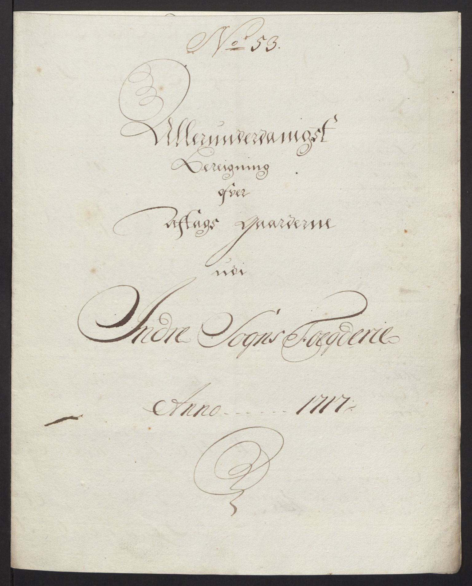 Rentekammeret inntil 1814, Reviderte regnskaper, Fogderegnskap, AV/RA-EA-4092/R52/L3321: Fogderegnskap Sogn, 1717-1718, p. 262