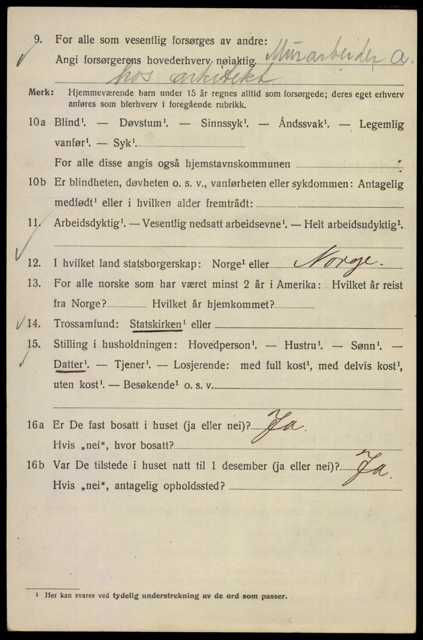 SAO, 1920 census for Kristiania, 1920, p. 371482