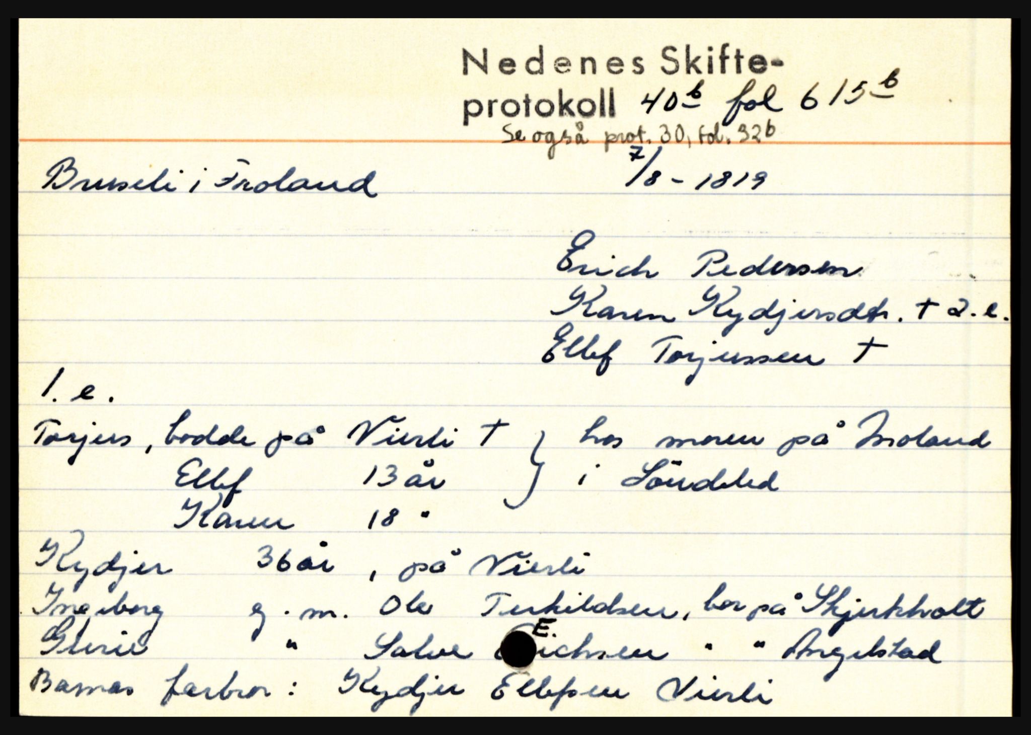 Nedenes sorenskriveri før 1824, AV/SAK-1221-0007/H, p. 4149