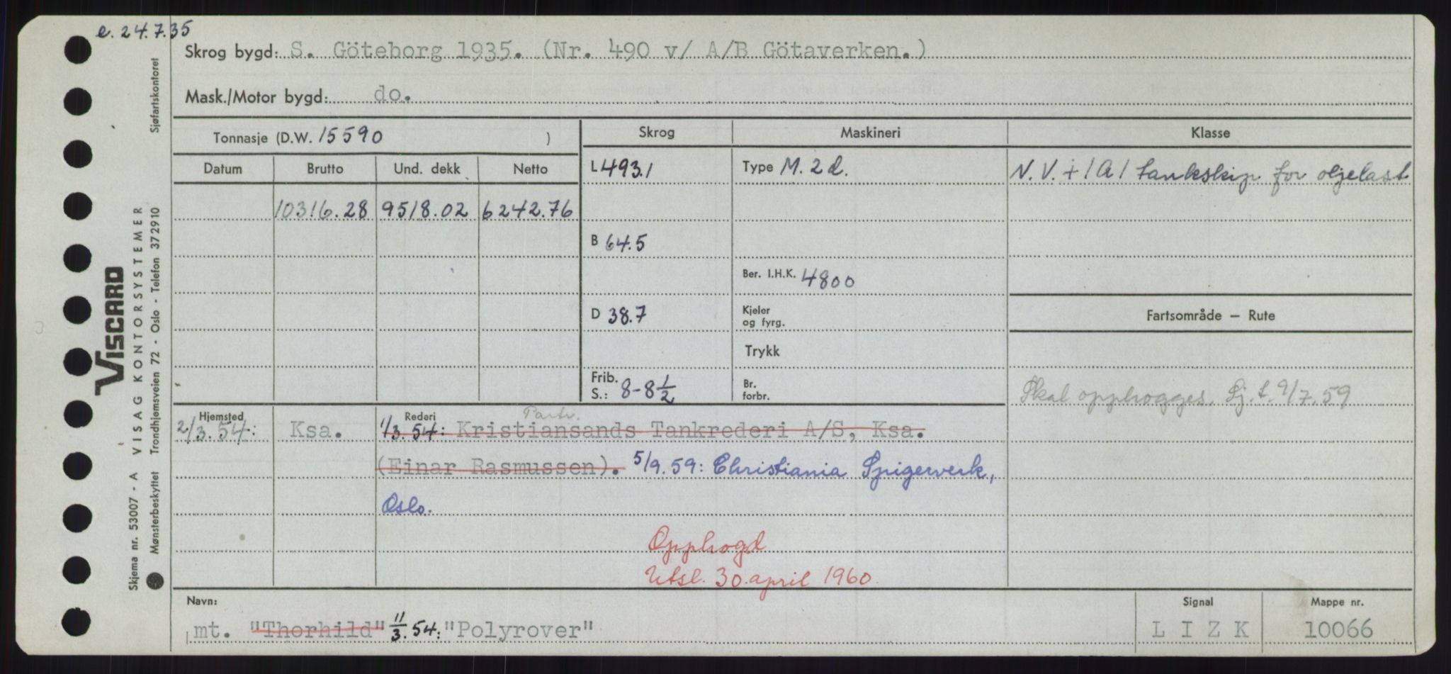 Sjøfartsdirektoratet med forløpere, Skipsmålingen, AV/RA-S-1627/H/Hd/L0029: Fartøy, P, p. 491