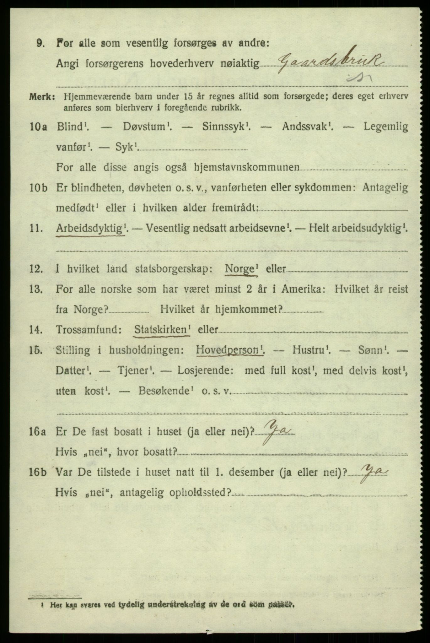 SAB, 1920 census for Hålandsdal, 1920, p. 473